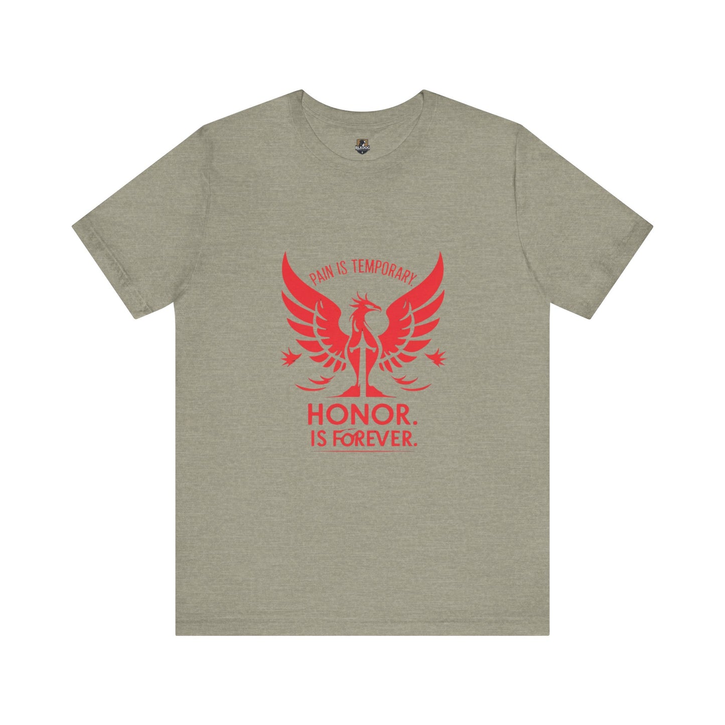 Honor is Never Forgotten Short Sleeve Tee, Unisex Casual Tee, Memorial Shirt, Gift for Veteran, Everyday Wear, Tribute Apparel