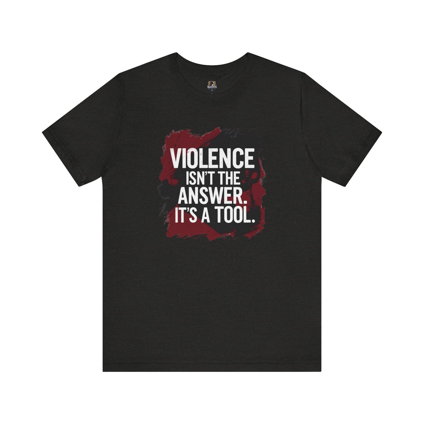 Bold Statement Tee Violence Isn't the Answer, Casual Wear, Gift for Activists, Social Justice Apparel