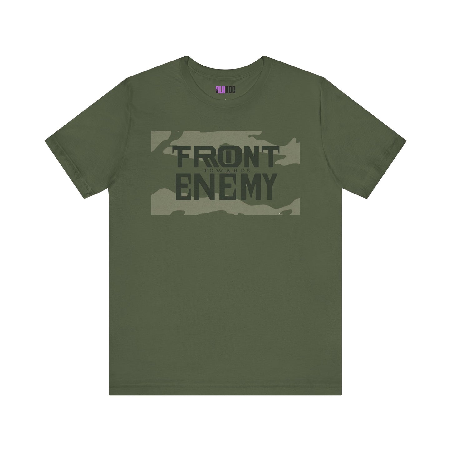 Front Towards Enemy Unisex Tee, Graphic T-Shirt, Army Gift, Military Apparel, Casual Top, Vintage Style Shirt