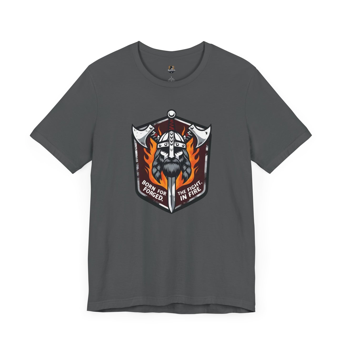 Warrior Spirit Short Sleeve Tee | Born to Fight, Unisex Graphic T-Shirt, Gift for Gamers, Casual Wear, Motivational Tee, Birthday Present