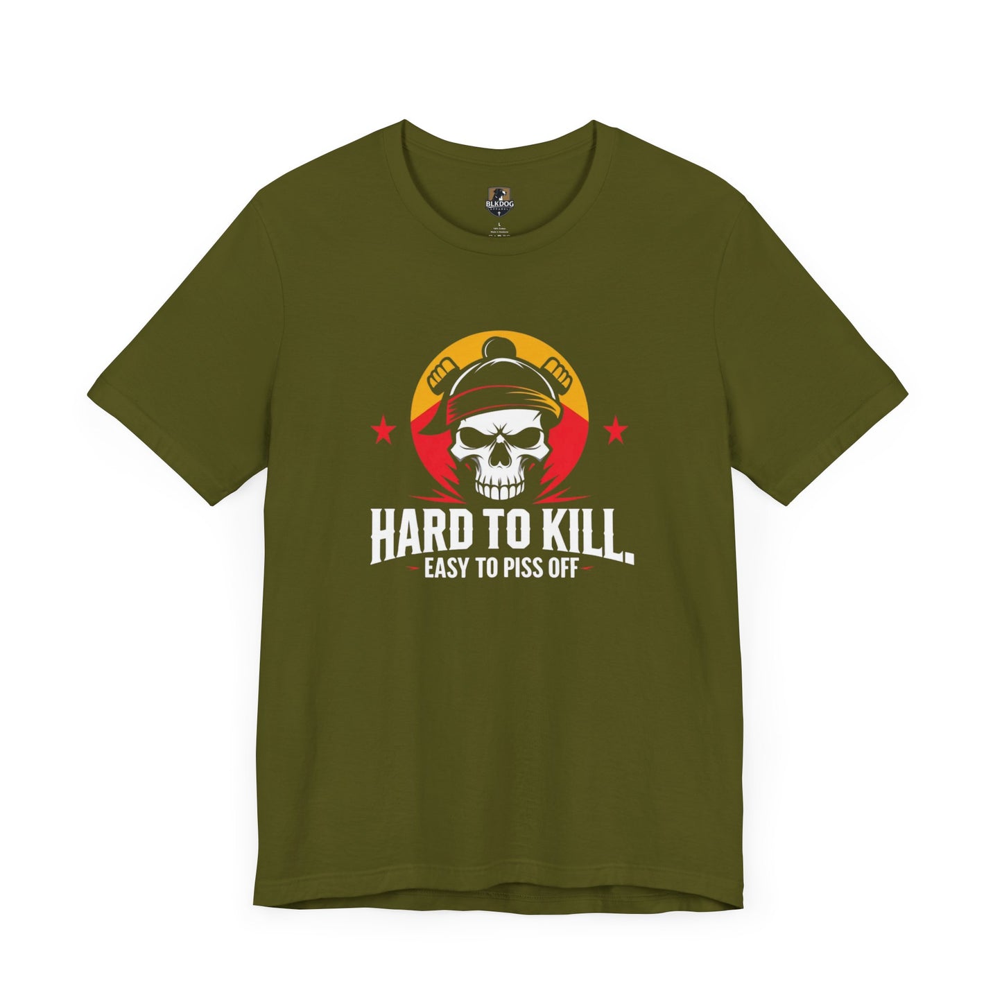 Hard to Kill Graphic Tee - Edgy Casual Wear, Perfect for Gifts, Festivals, and Everyday Adventures, Unisex Jersey Tee, Humor Shirt