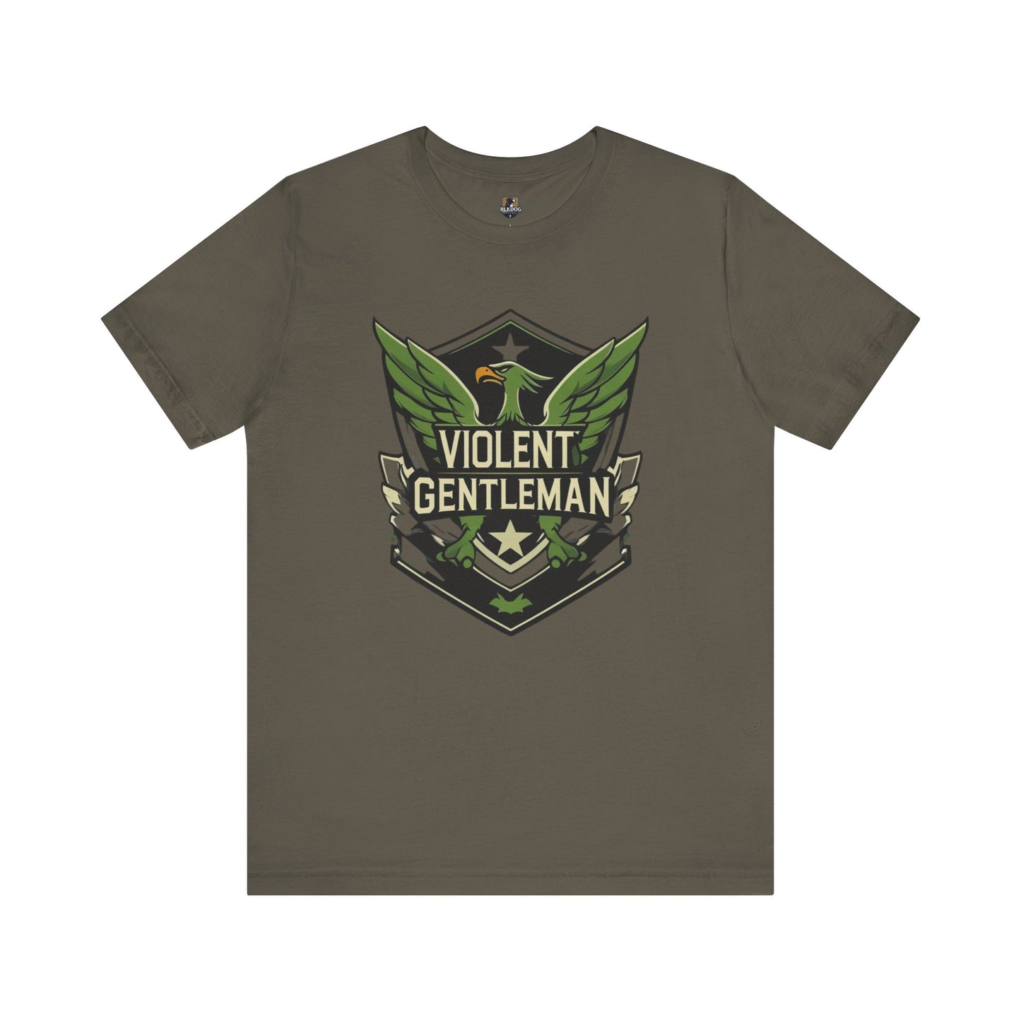 Violent Gentleman Unisex Tee, Casual Wear, Gift for Him, Statement Shirt, Everyday Comfort, Graphic T-Shirt