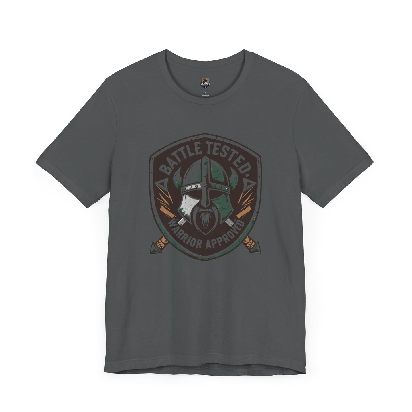 Battle Tested Warrior Apparel Unisex Tee, Motivational T-Shirt, Gift for Warriors, Strength and Resilience Shirt, Gifts for Men and Women