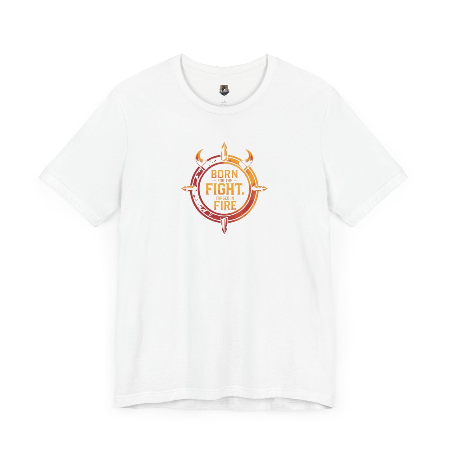 Born to Fight Fire Tee, Unisex Short Sleeve Shirt for Firefighters, Bold Graphic Tee, Adventure Apparel, Gift for Heroes