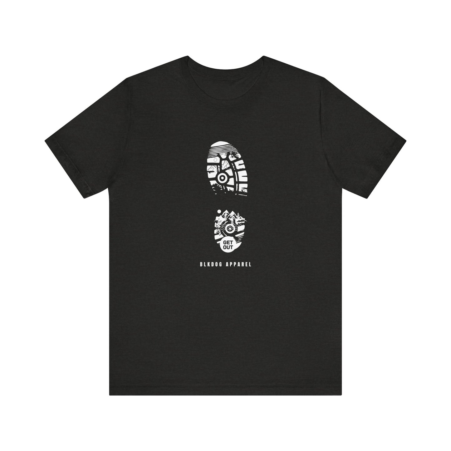 Get Out - BLKDOG APPAREL - Unisex Jersey Short Sleeve Tee