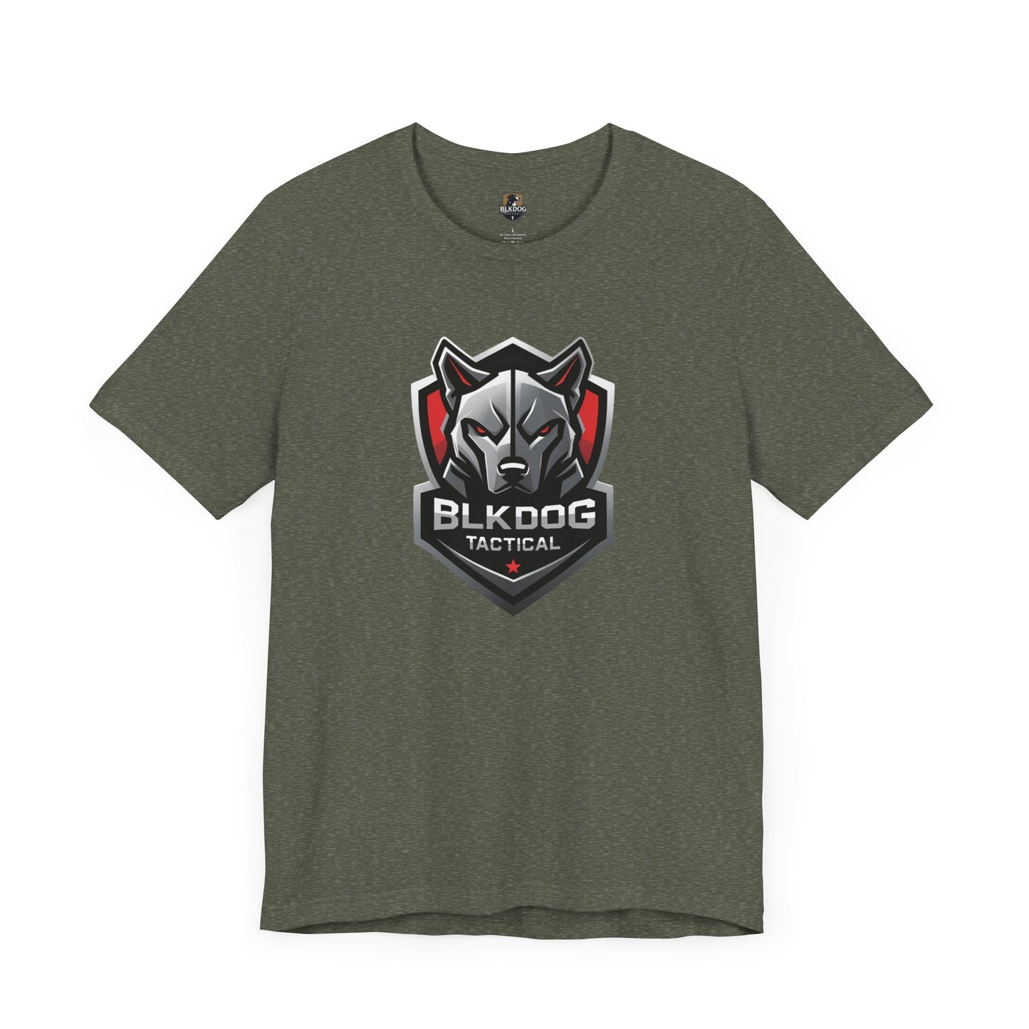 BLKDOG Tactical Unisex Tee - Casual Wear, Sports Apparel, Gift for Him/Her, Gamer T-Shirt, Everyday Comfort