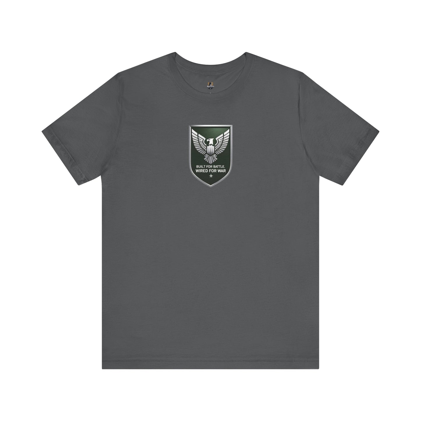 Unisex Military-Themed Tee with Eagle Design, Casual Shirt, Graphic Top, Gift for Veterans, Memorial Day Apparel, Everyday Wear