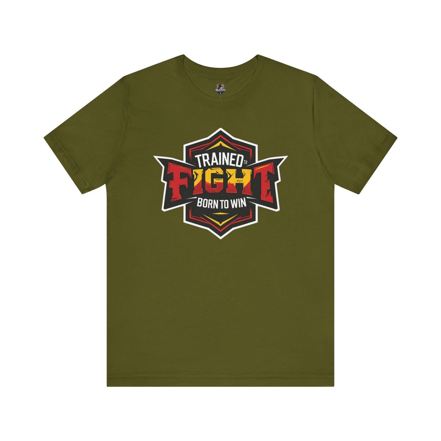 Trained to Fight...Born to Win Unisex Jersey Tee, Fitness Gift, Athletic Apparel, Training Top, Sportswear