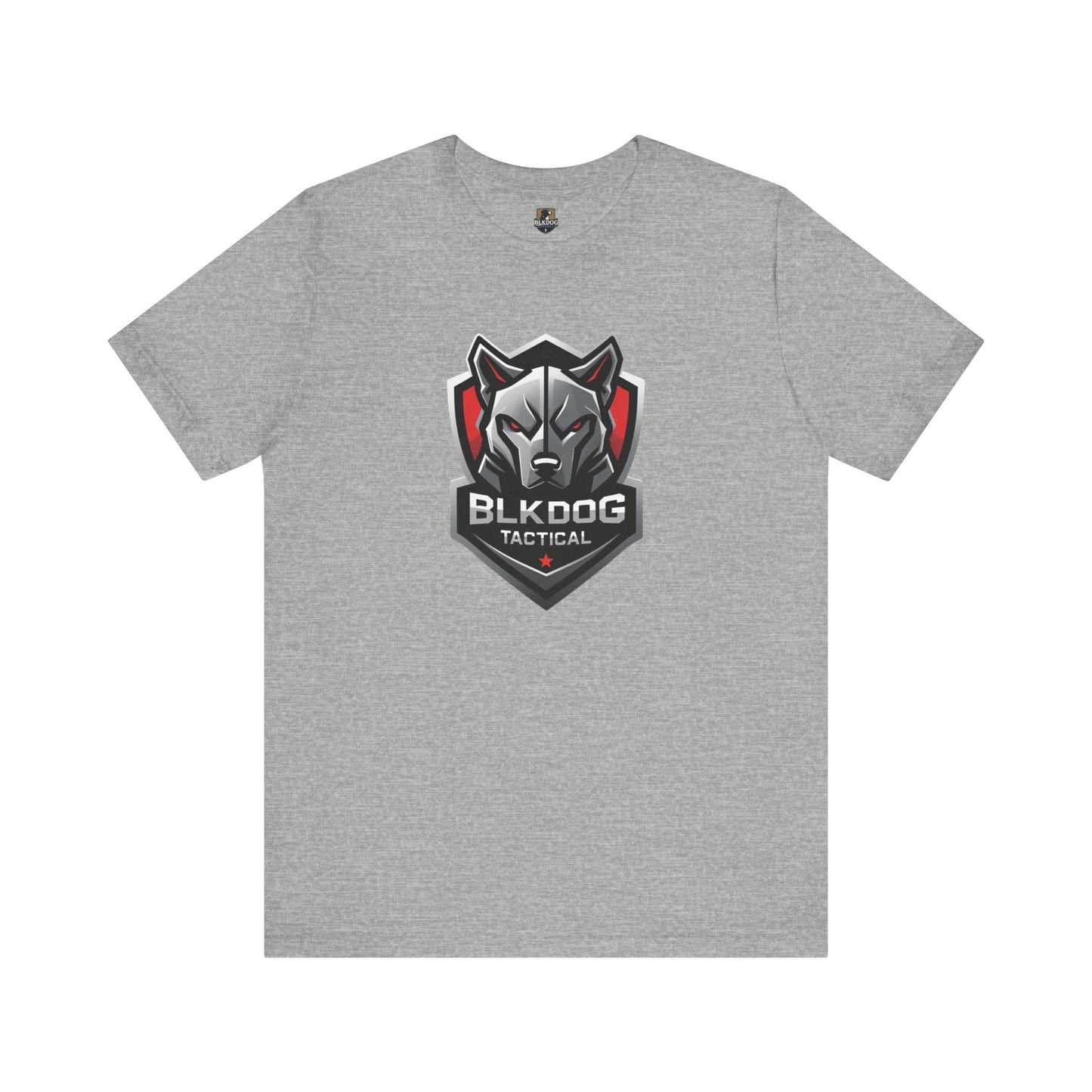 BLKDOG Tactical Unisex Tee - Casual Wear, Sports Apparel, Gift for Him/Her, Gamer T-Shirt, Everyday Comfort