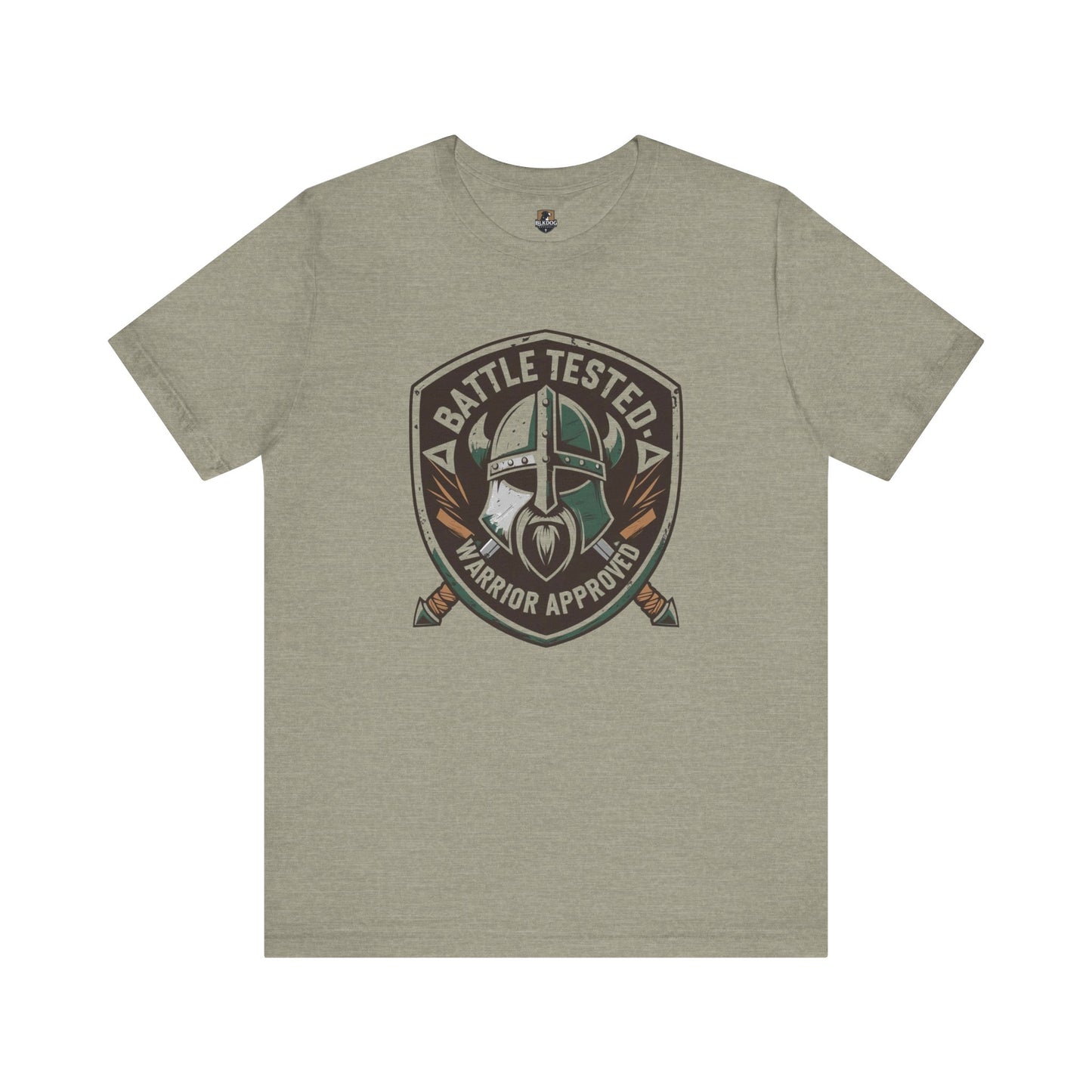 Battle Tested Warrior Apparel Unisex Tee, Motivational T-Shirt, Gift for Warriors, Strength and Resilience Shirt, Gifts for Men and Women