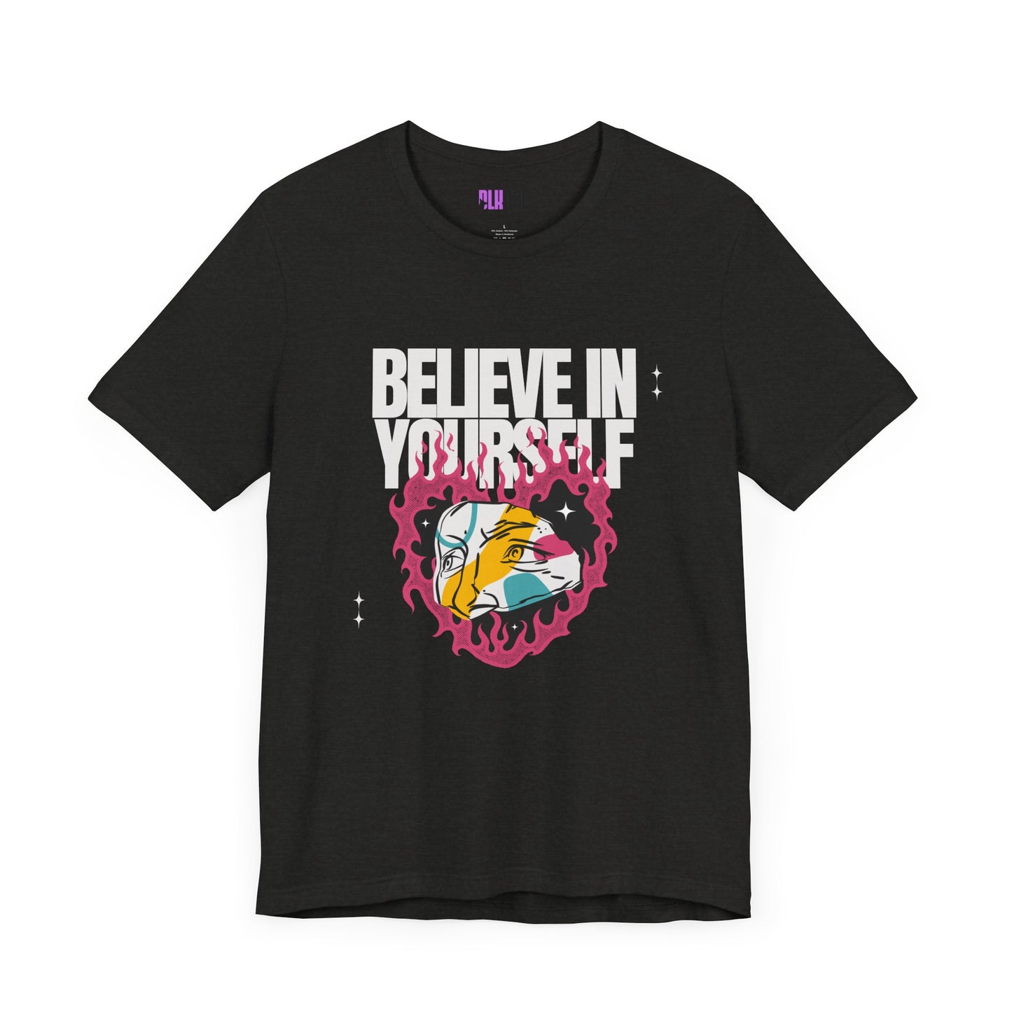 Believe in yourself T-Shirt, Inspirational tee, Motivational shirt, Empowering top, Positive vibes apparel, Self-confidence clothing