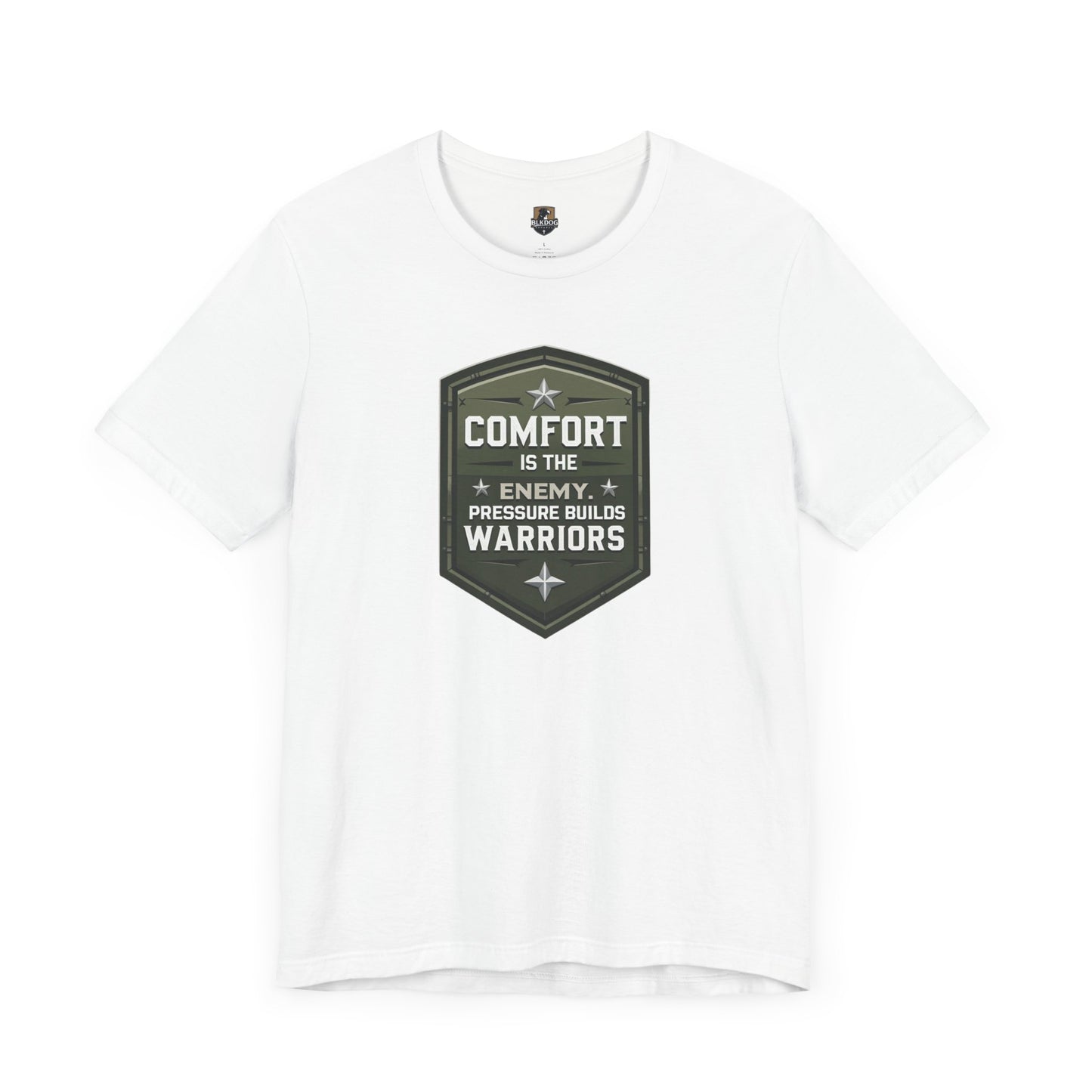 Warriors Motivational Tee: Empowering Unisex Jersey Short Sleeve Shirt, Fitness Apparel, Daily Wear, Gift for Athletes, Inspirational Outfit