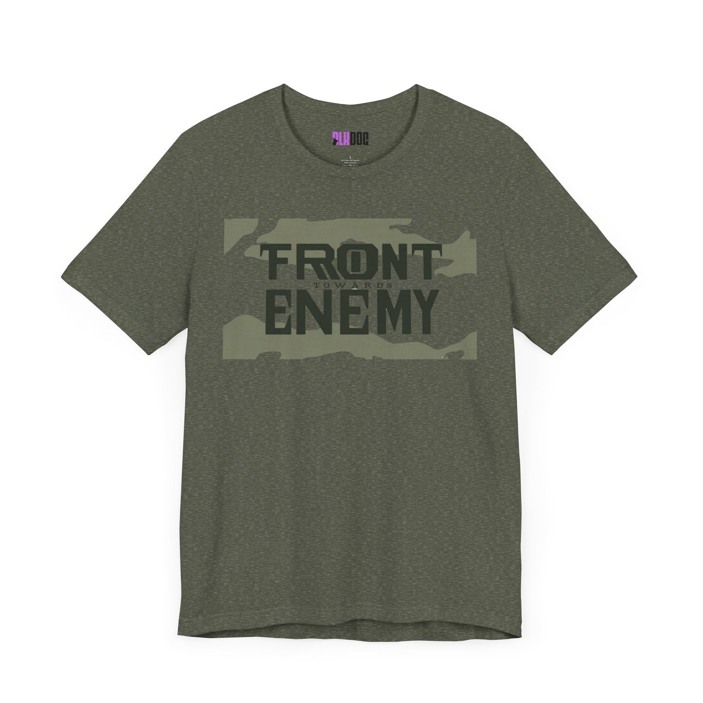 Front Towards Enemy Unisex Tee, Graphic T-Shirt, Army Gift, Military Apparel, Casual Top, Vintage Style Shirt