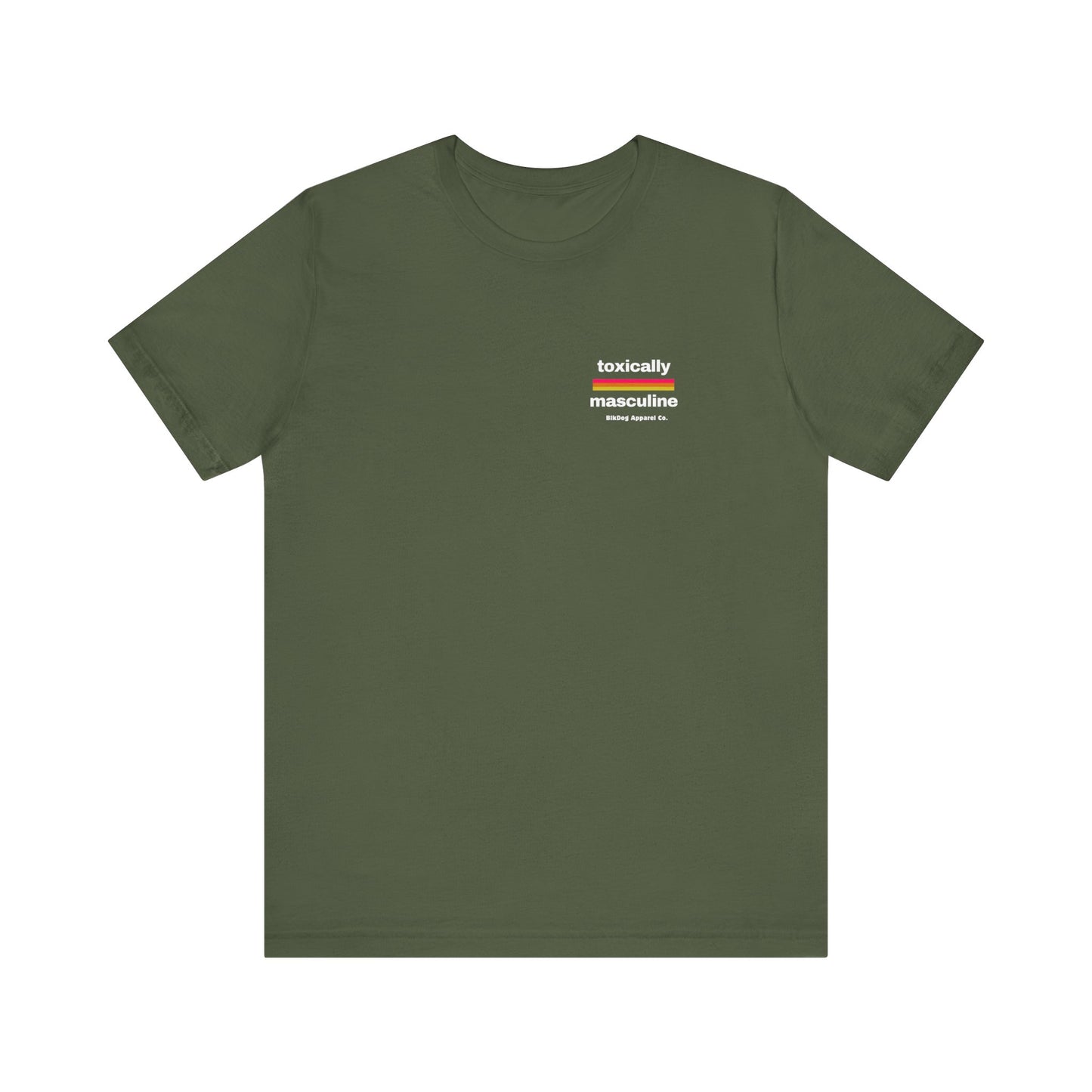 Toxically Masculine Tee, Unisex Graphic T-Shirt, Gender Stereotypes Shirt, Poisonously Manly Top, Men's Feminist Clothing