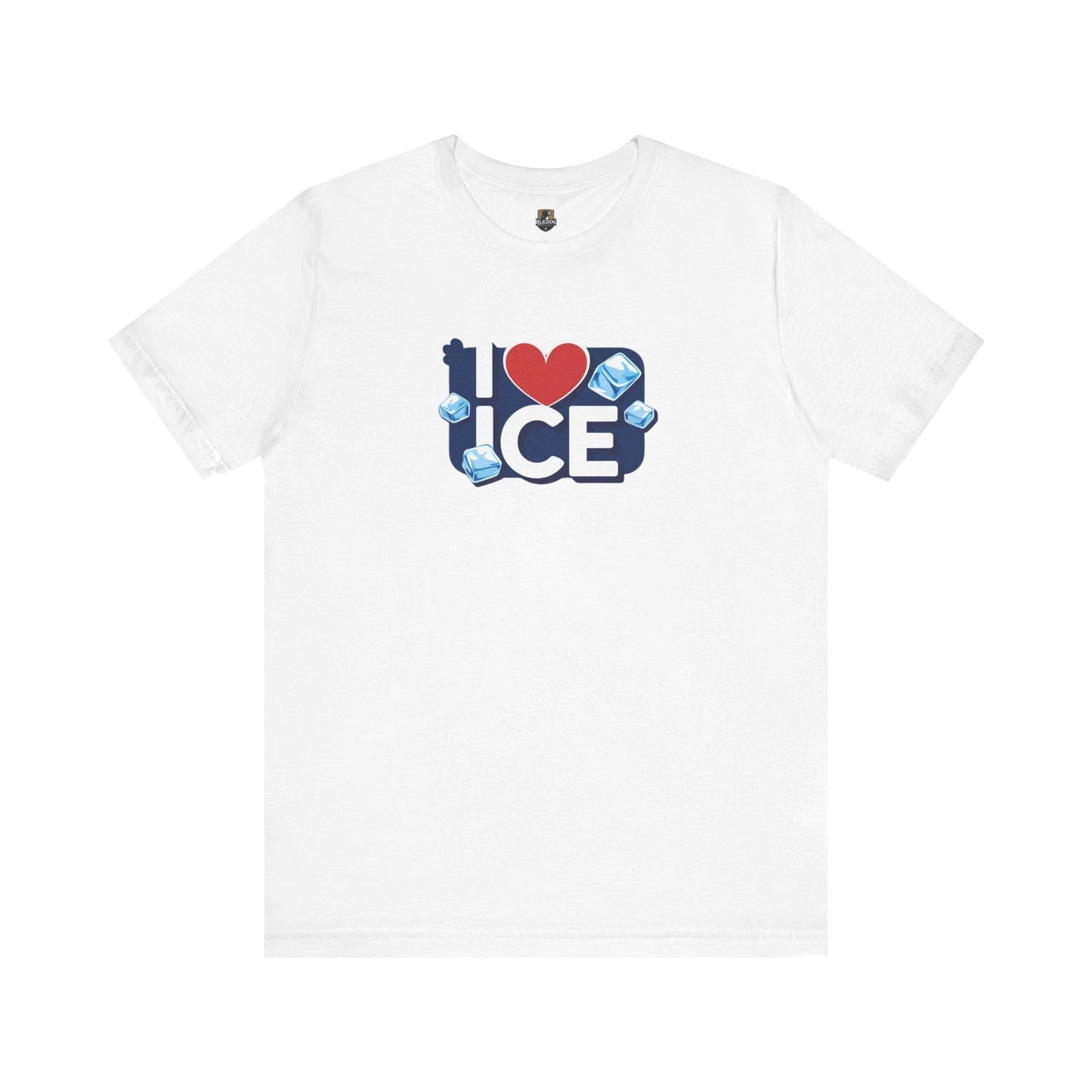 I Love Ice - Cool Unisex Jersey Tee, Fun Summer Casual Wear, Unique Gift for Ice Lovers, Cute Graphic T-Shirt, Festival Fashion