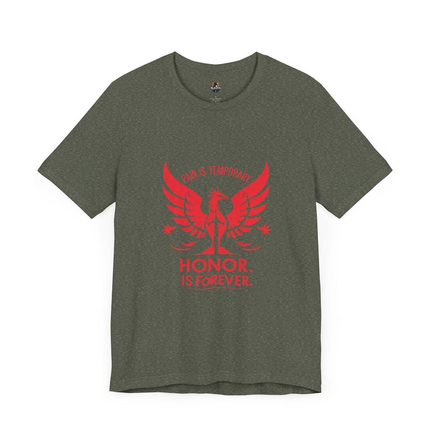 Honor is Never Forgotten Short Sleeve Tee, Unisex Casual Tee, Memorial Shirt, Gift for Veteran, Everyday Wear, Tribute Apparel