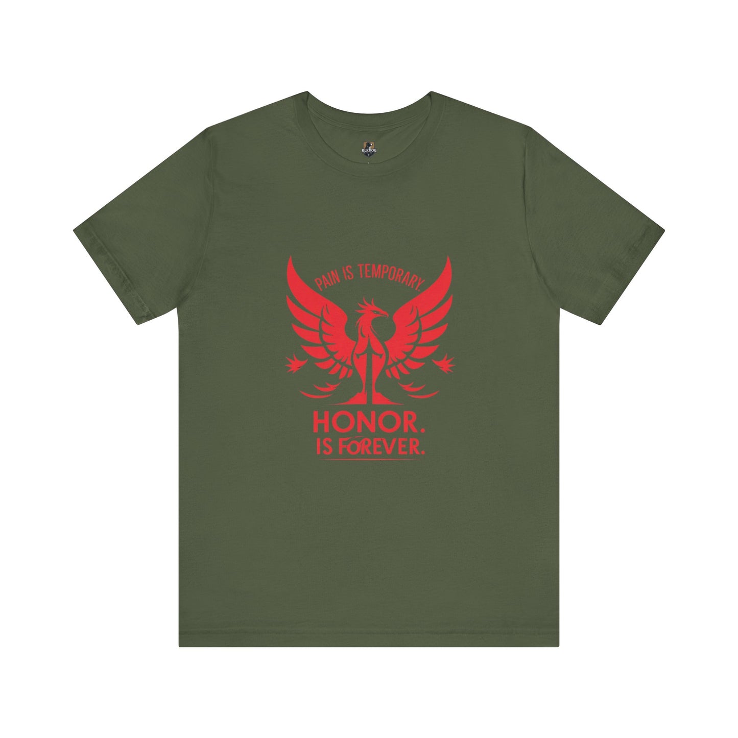 Honor is Never Forgotten Short Sleeve Tee, Unisex Casual Tee, Memorial Shirt, Gift for Veteran, Everyday Wear, Tribute Apparel