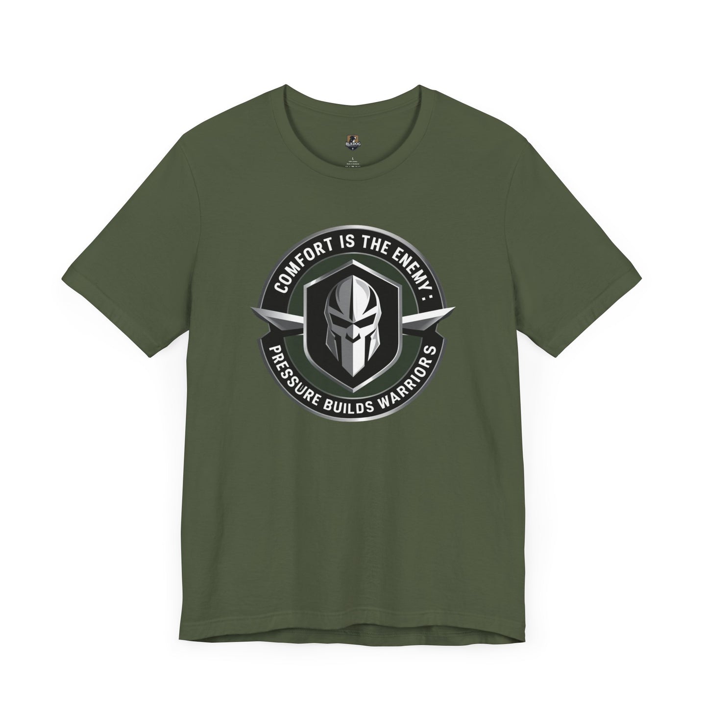 Motivational Unisex Tee - Comfort is the Enemy, Fitness Shirt, Workout Top, Gym Wear, Inspirational Clothing