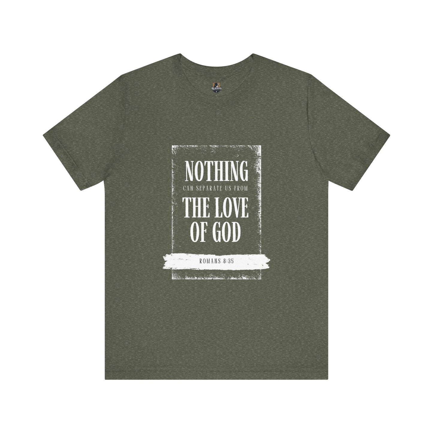 Christian Faith Unisex Jersey Tee, God's Love Tee Shirt, Religious Short Sleeve Top, Inspirational T-Shirt, Spiritual Gift Apparel
