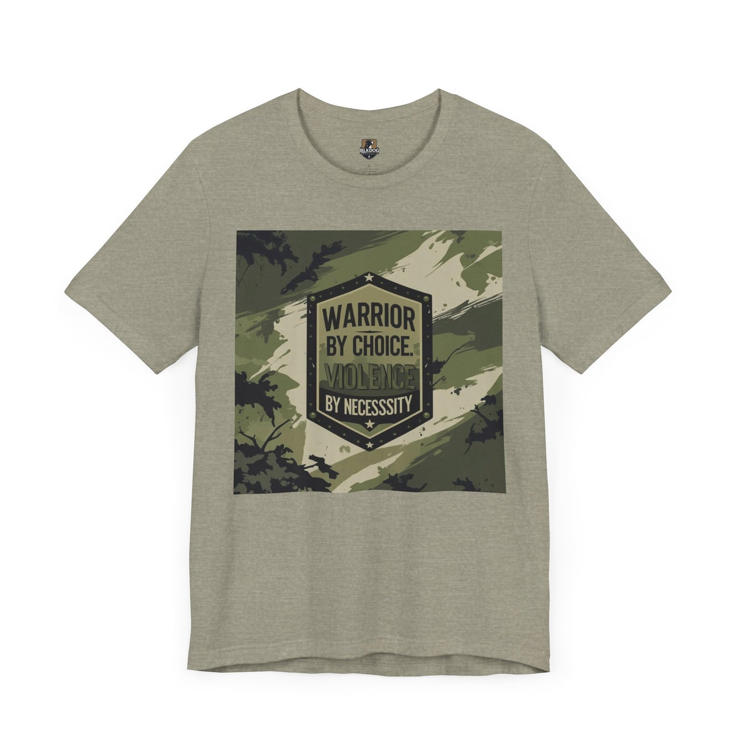 Warrior by Choice Unisex T-Shirt, Motivational Tee, Military-Inspired Apparel, Gift for Veterans, Casual Wear, Inspirational Clothing