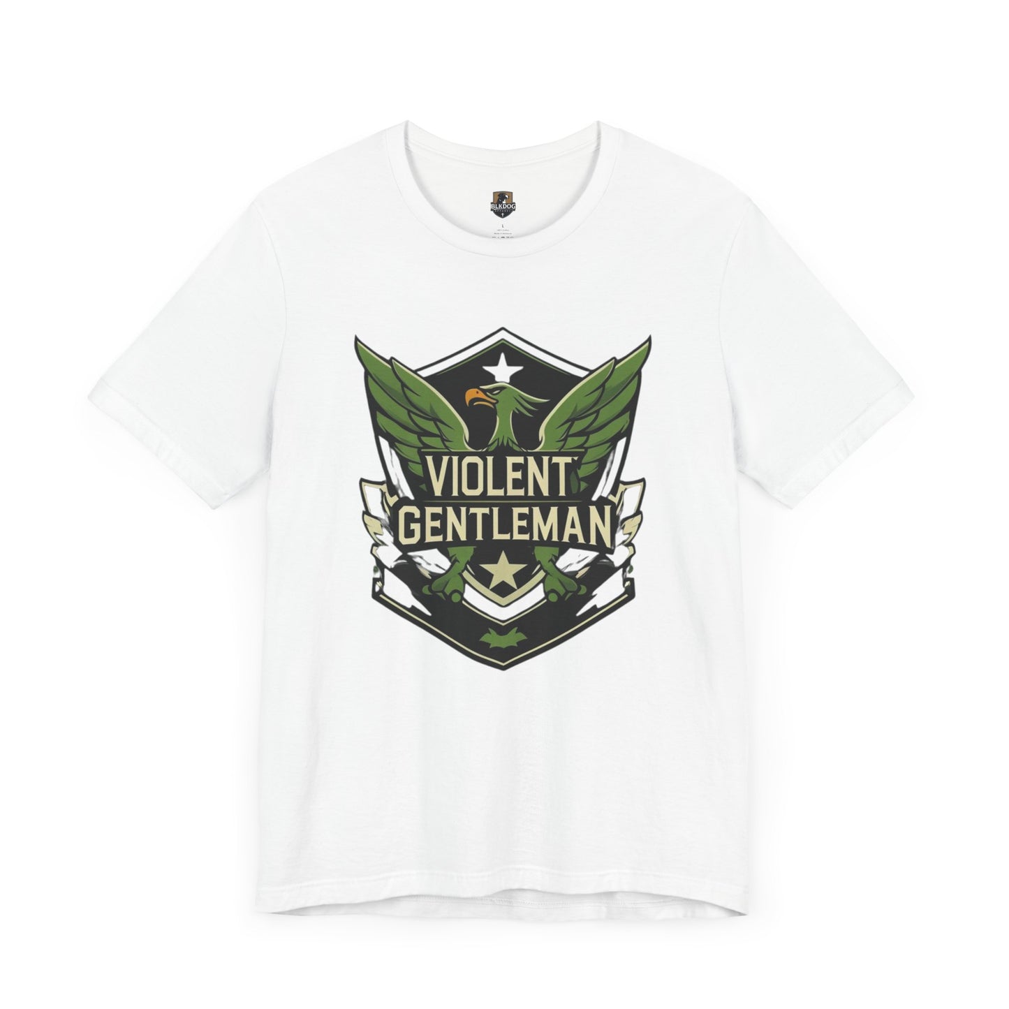 Violent Gentleman Unisex Tee, Casual Wear, Gift for Him, Statement Shirt, Everyday Comfort, Graphic T-Shirt