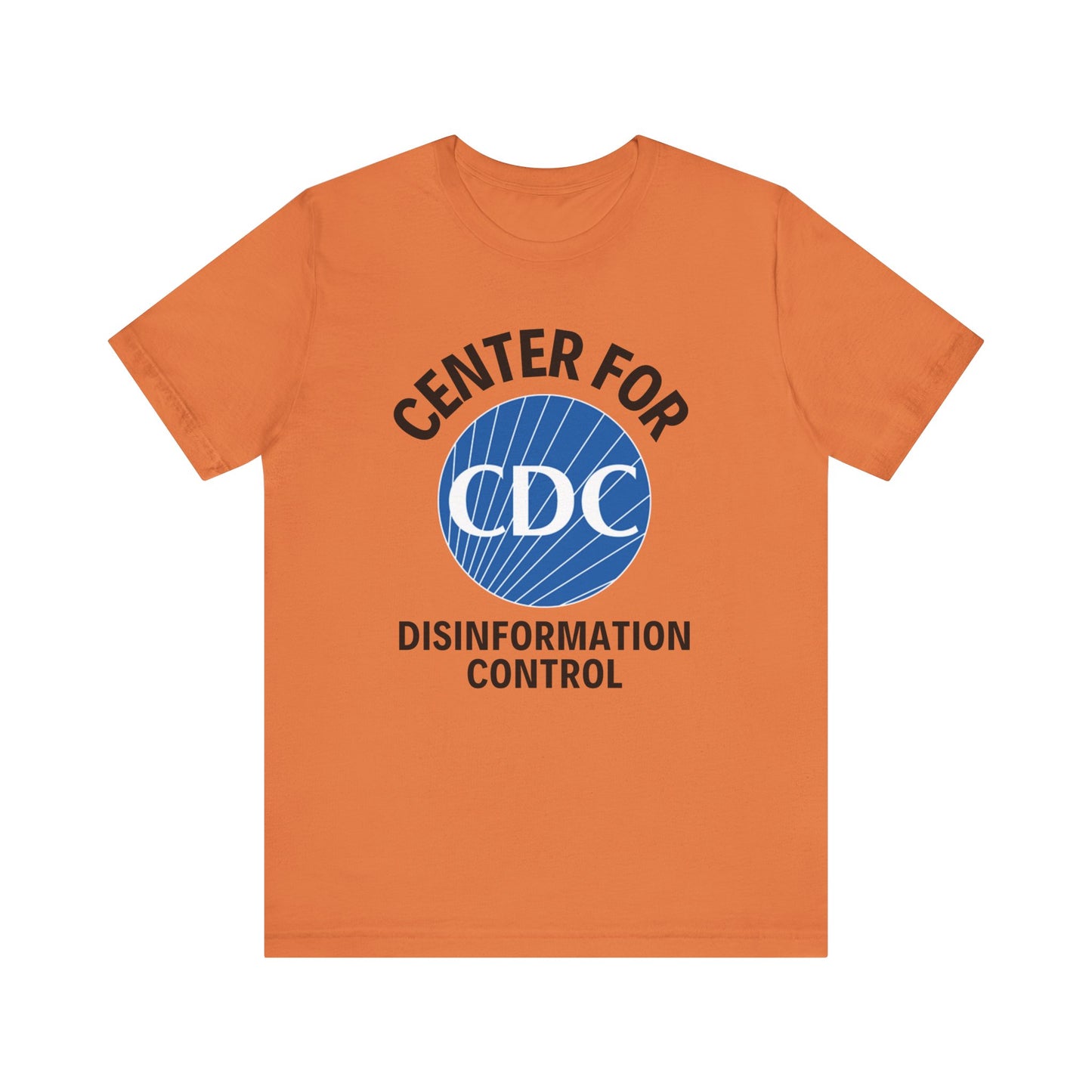 CDC - Center for Disinformation Control - Unisex Jersey Short Sleeve Tee