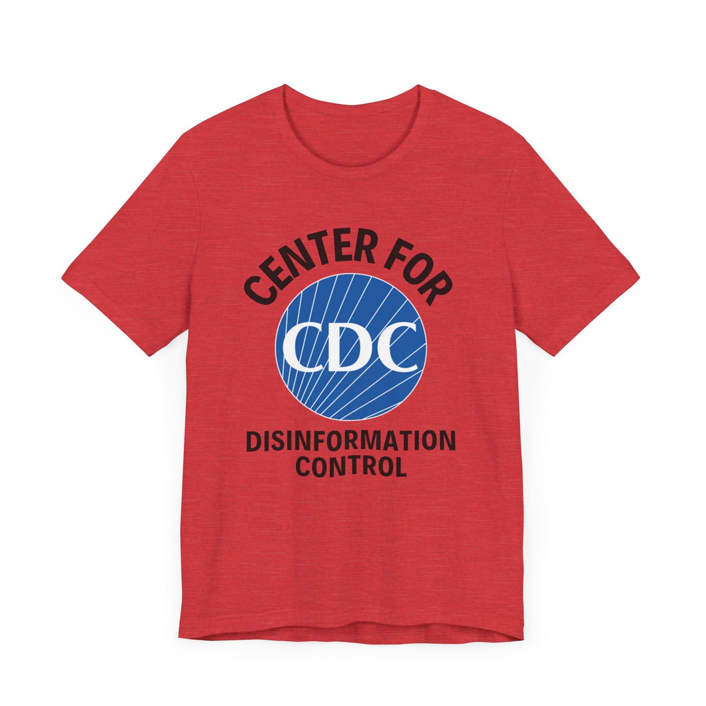 CDC - Center for Disinformation Control - Unisex Jersey Short Sleeve Tee