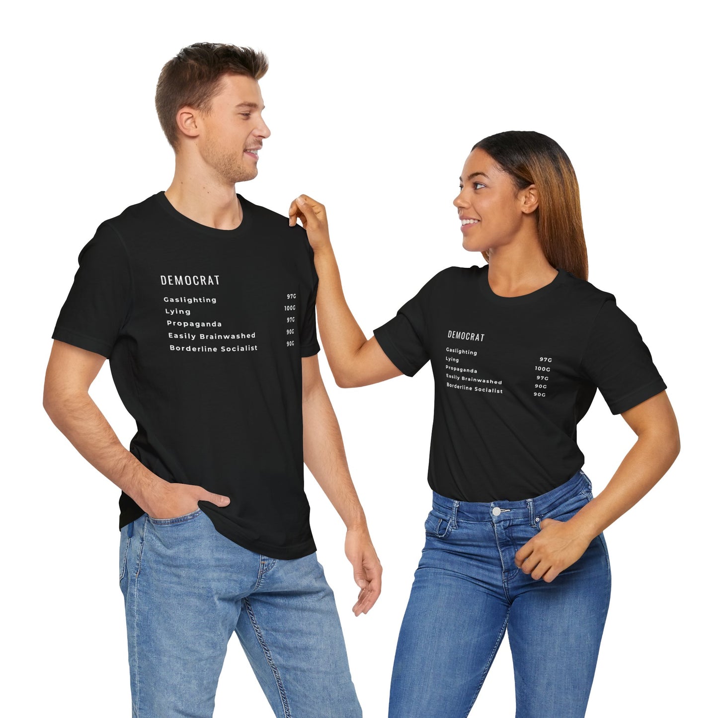 Democrat Lies - Unisex Jersey Short Sleeve Tee