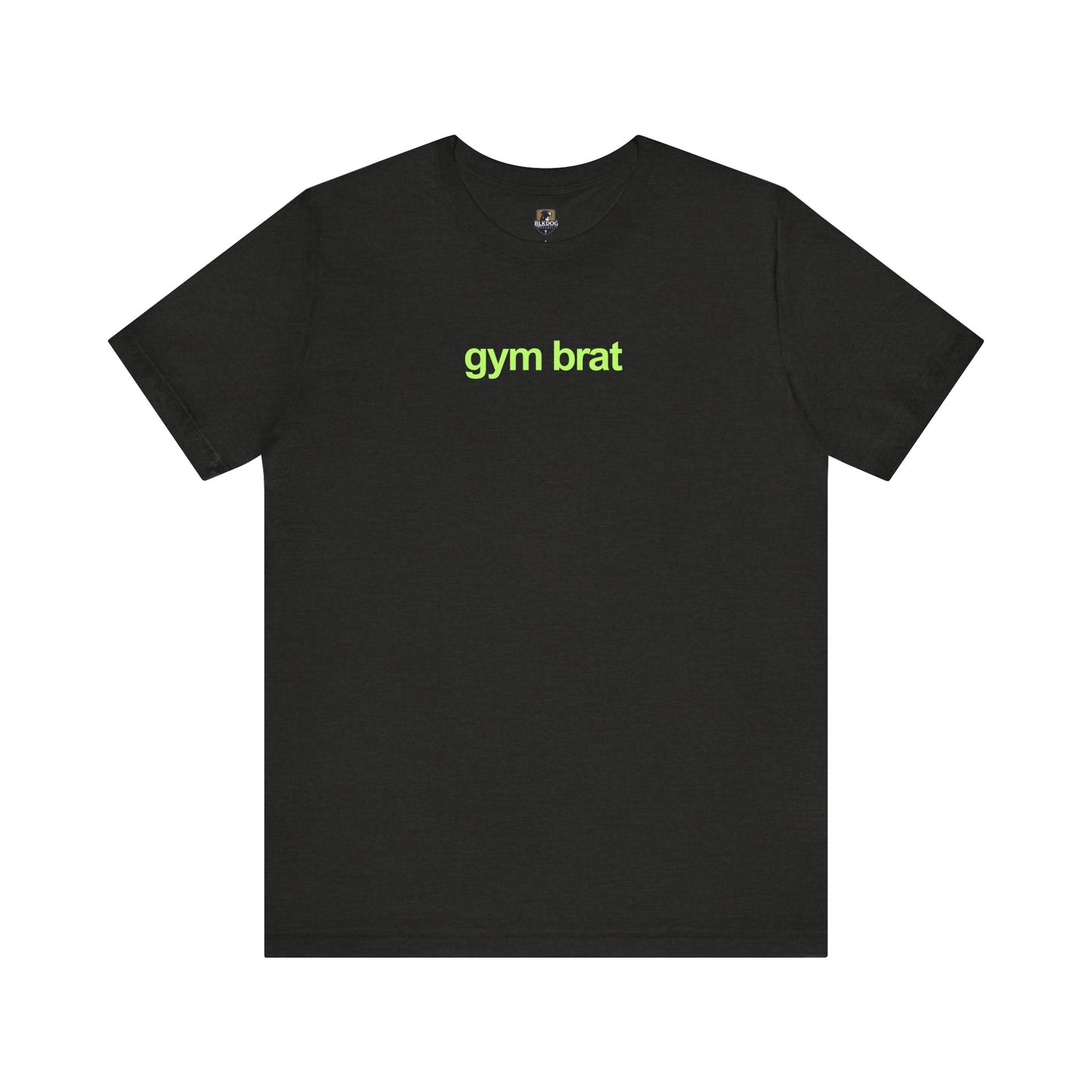 Unisex Jersey Tee - Gym Brat, Workout Top, Fitness Apparel, Sports Tee, Cute Graphic Shirt, Activewear for Gym Lovers