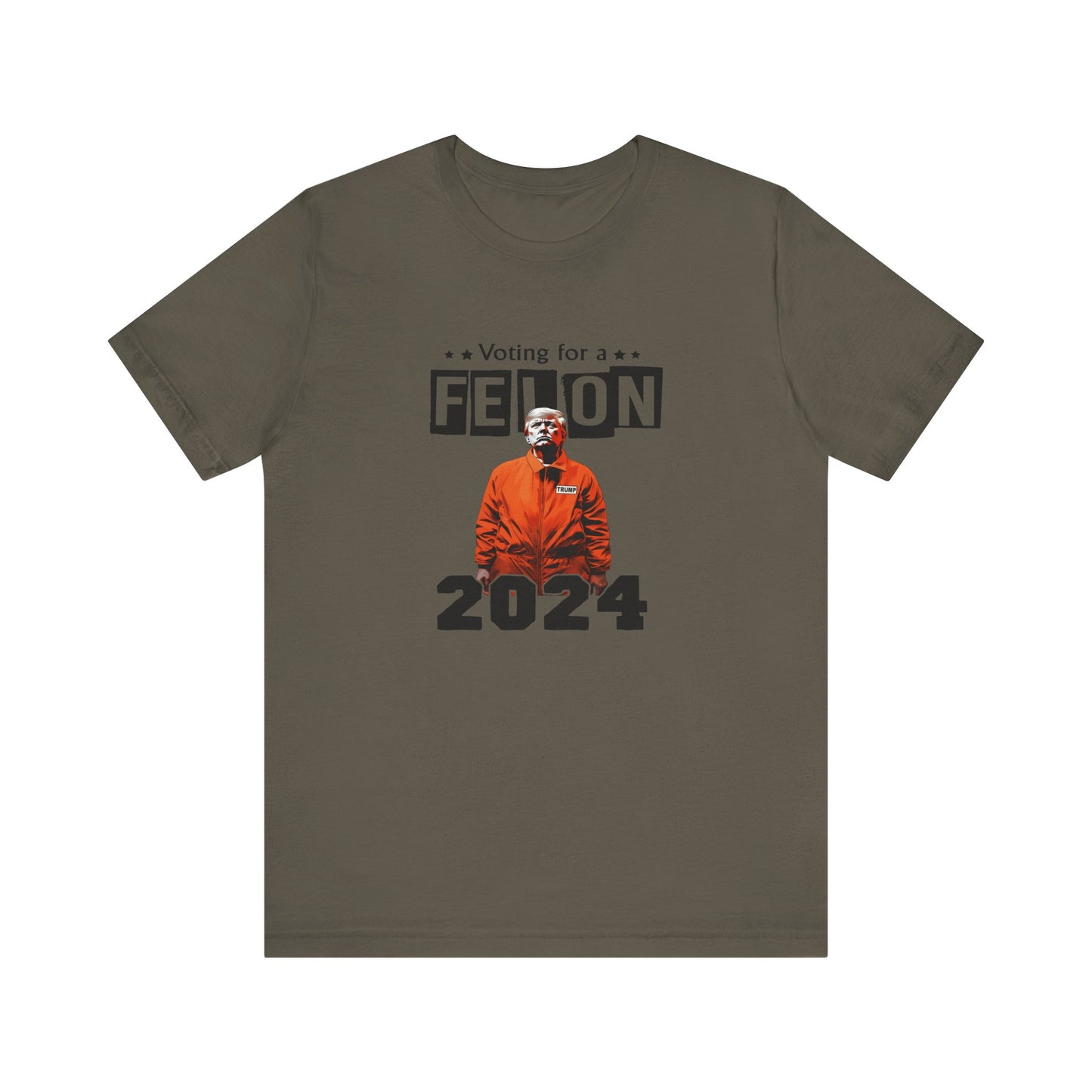 Trump - Orange Jumpsuit - Trump24 - Unisex Jersey Short Sleeve Tee