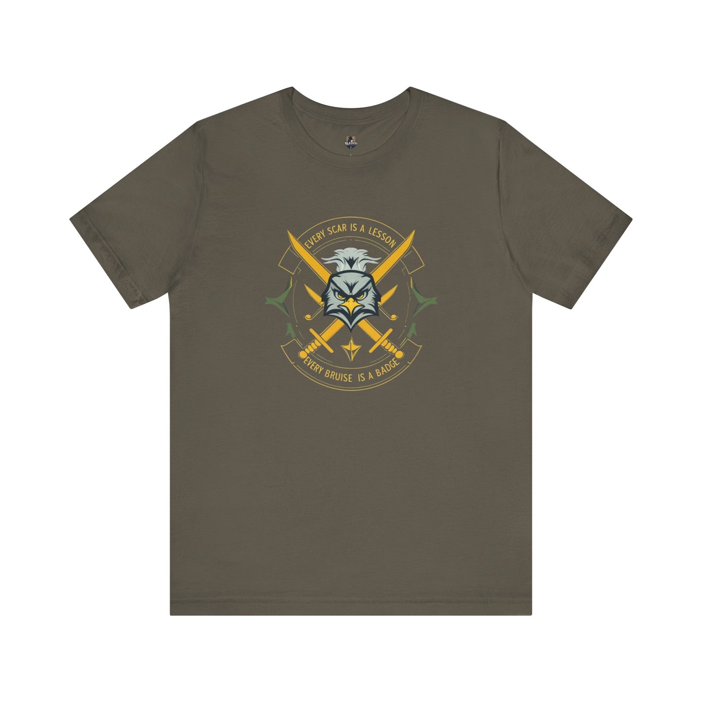 Warrior Spirit Unisex Tee, Motivational Shirt, Gift for Him/Her, Fitness Apparel, Birthday Celebration, Casual Wear