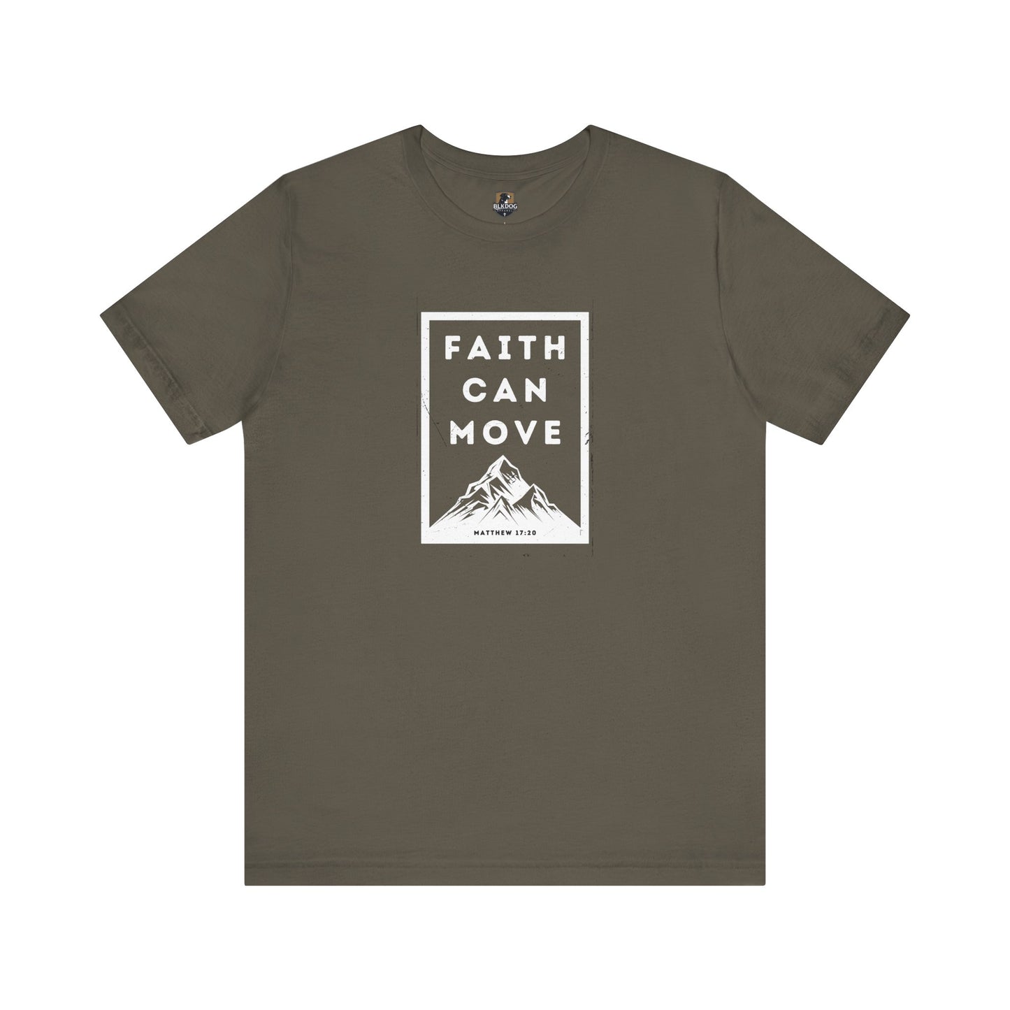 Faith Can Move Mountains T-Shirt, Christian Shirt, Inspirational Tee, Religious Gift, Unisex Graphic Top