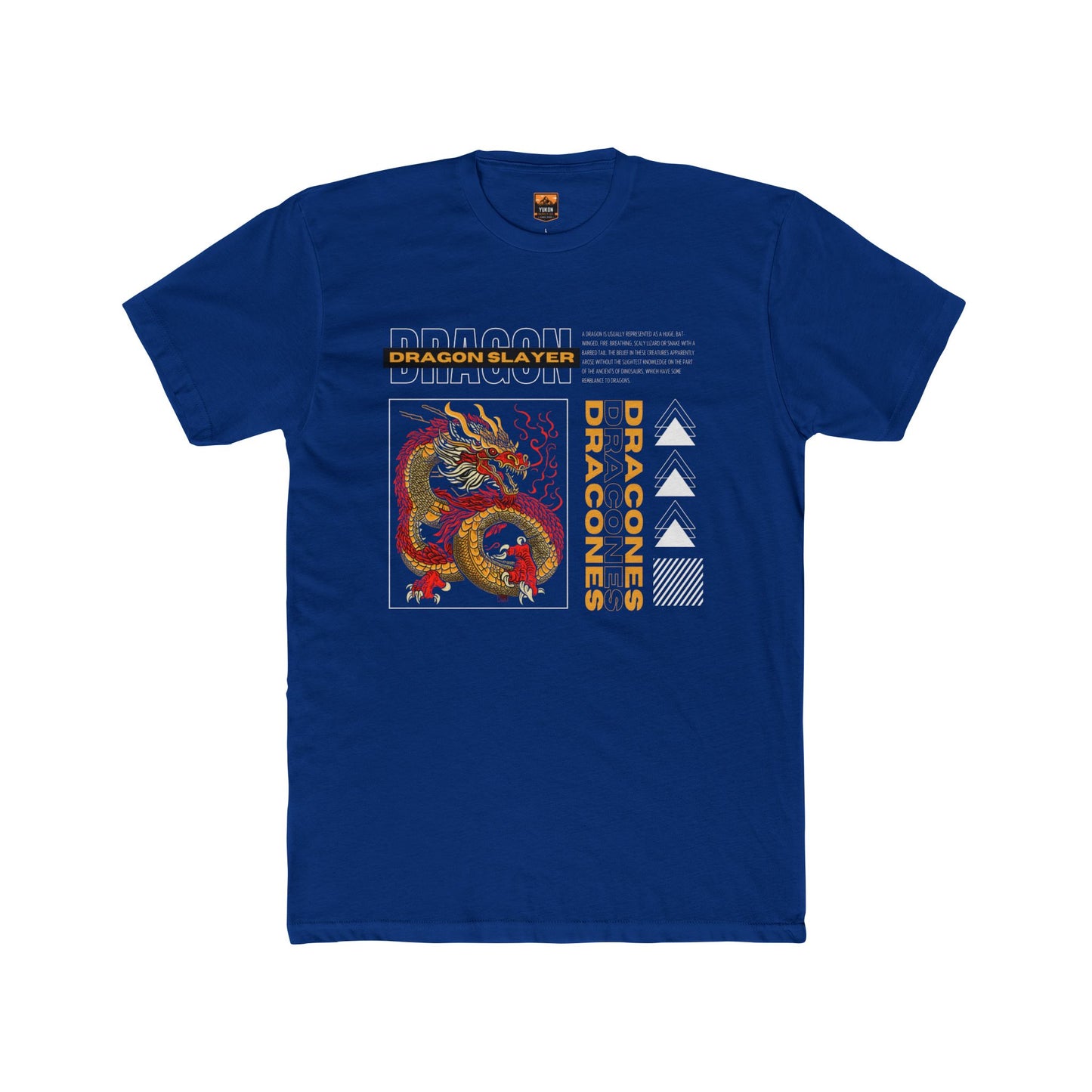 Dragon Slayer - Men's Cotton Crew Tee