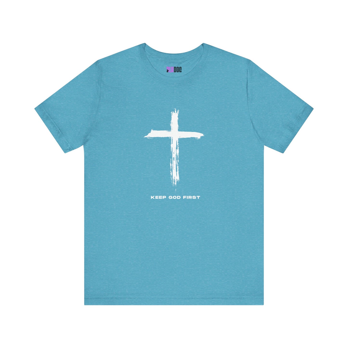 Faithful Unisex Tee, Religious T-Shirt, Christian Cross Shirt, Spiritual Apparel, Inspirational Clothing