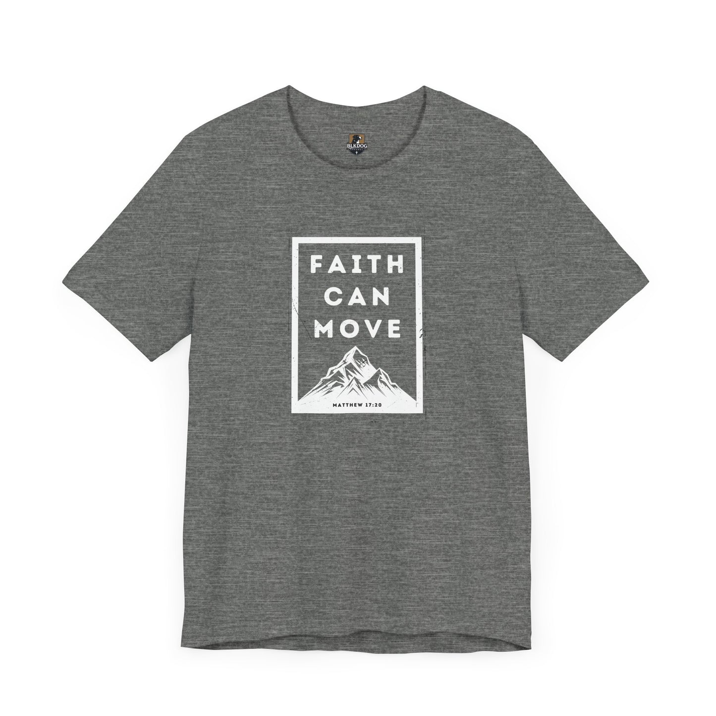 Faith Can Move Mountains T-Shirt, Christian Shirt, Inspirational Tee, Religious Gift, Unisex Graphic Top