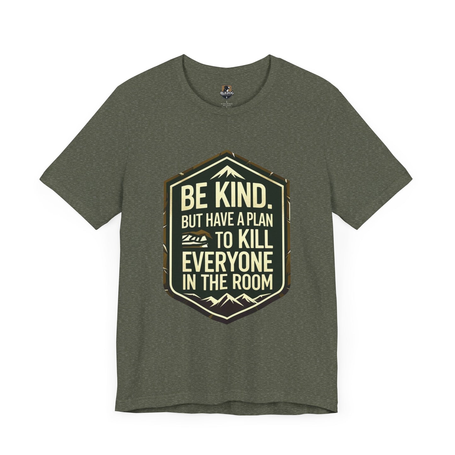Be Kind Short Sleeve Tee, Motivational Shirt, Unisex Graphic Tee, Funny Quote T-Shirt, Gift for Friends, Casual Wear