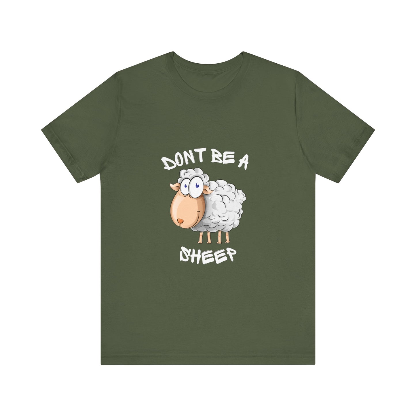 Dont Be a Sheep - Unisex Jersey Short Sleeve Tee