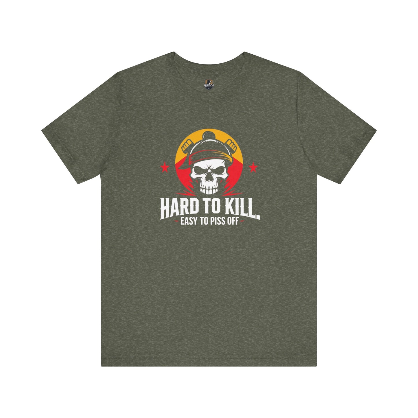 Hard to Kill Graphic Tee - Edgy Casual Wear, Perfect for Gifts, Festivals, and Everyday Adventures, Unisex Jersey Tee, Humor Shirt