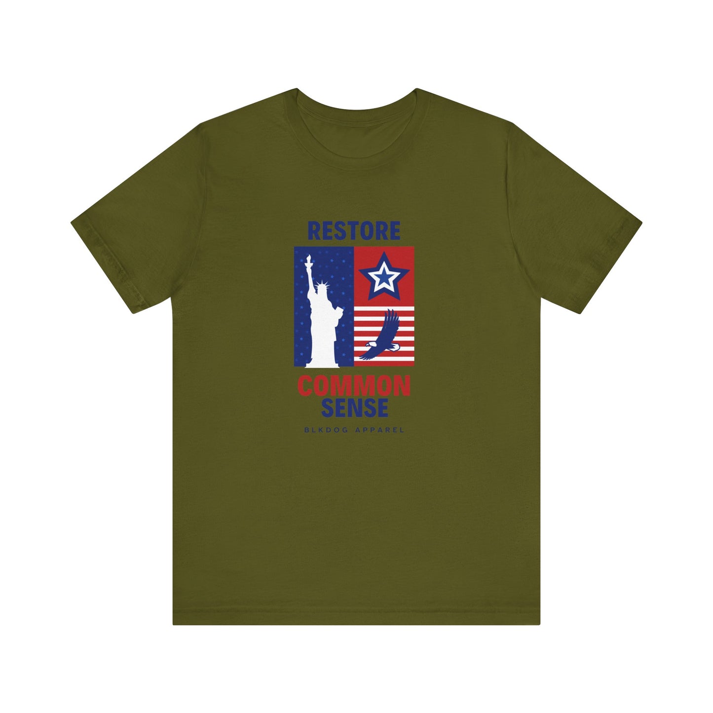 Restore Common Sense T-Shirt, Unisex Tee, Graphic Tee, Equality Shirt, Activist Apparel, Social Justice Clothing