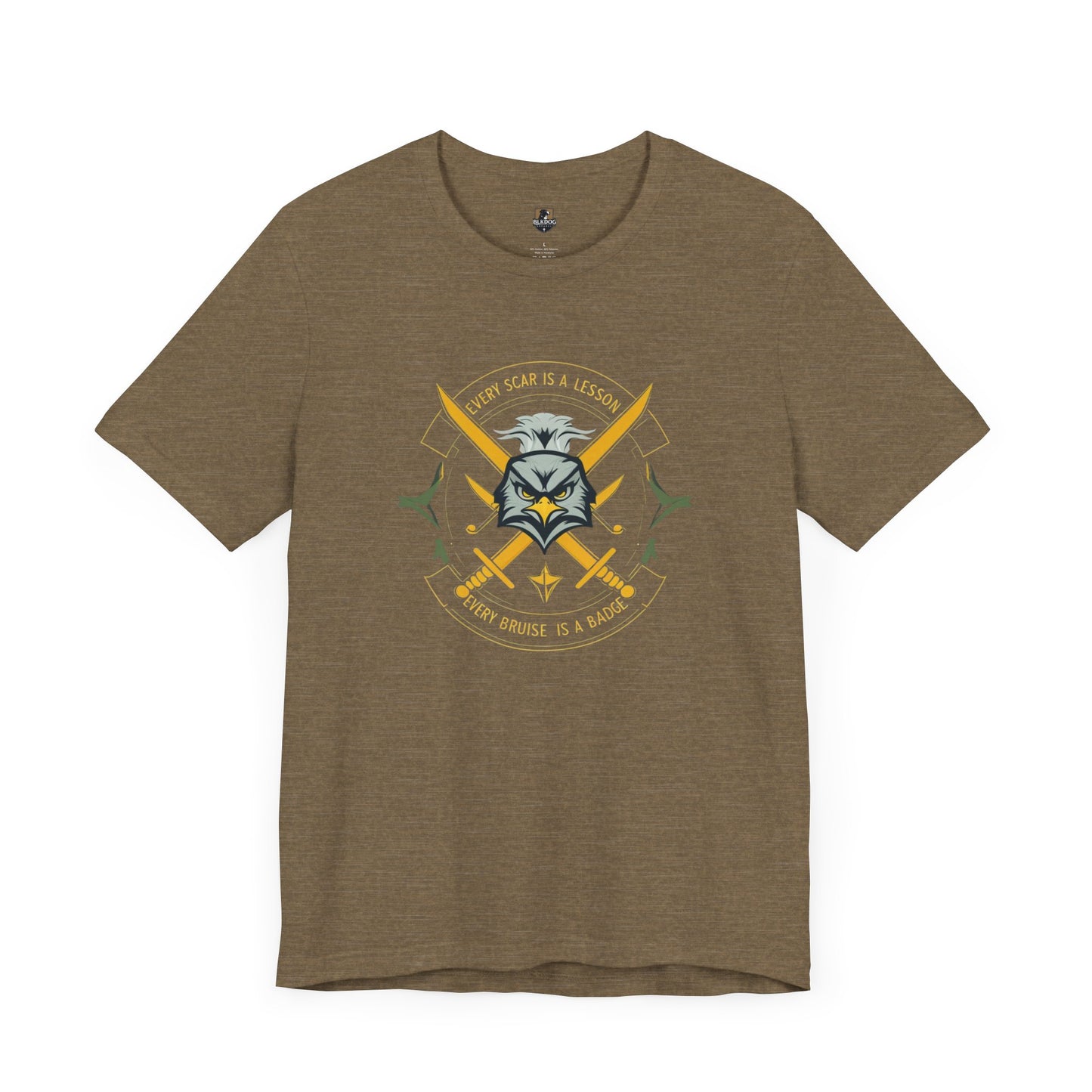 Warrior Spirit Unisex Tee, Motivational Shirt, Gift for Him/Her, Fitness Apparel, Birthday Celebration, Casual Wear