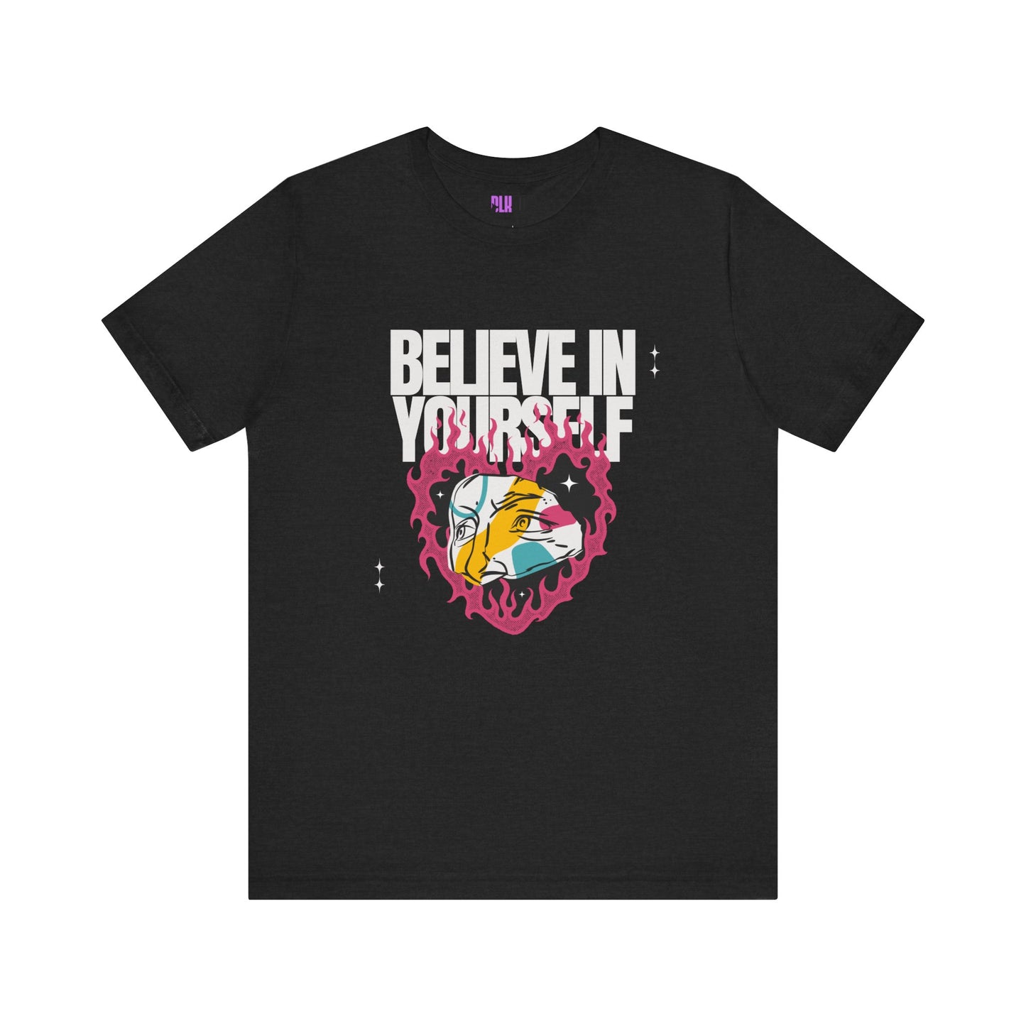 Believe in yourself T-Shirt, Inspirational tee, Motivational shirt, Empowering top, Positive vibes apparel, Self-confidence clothing
