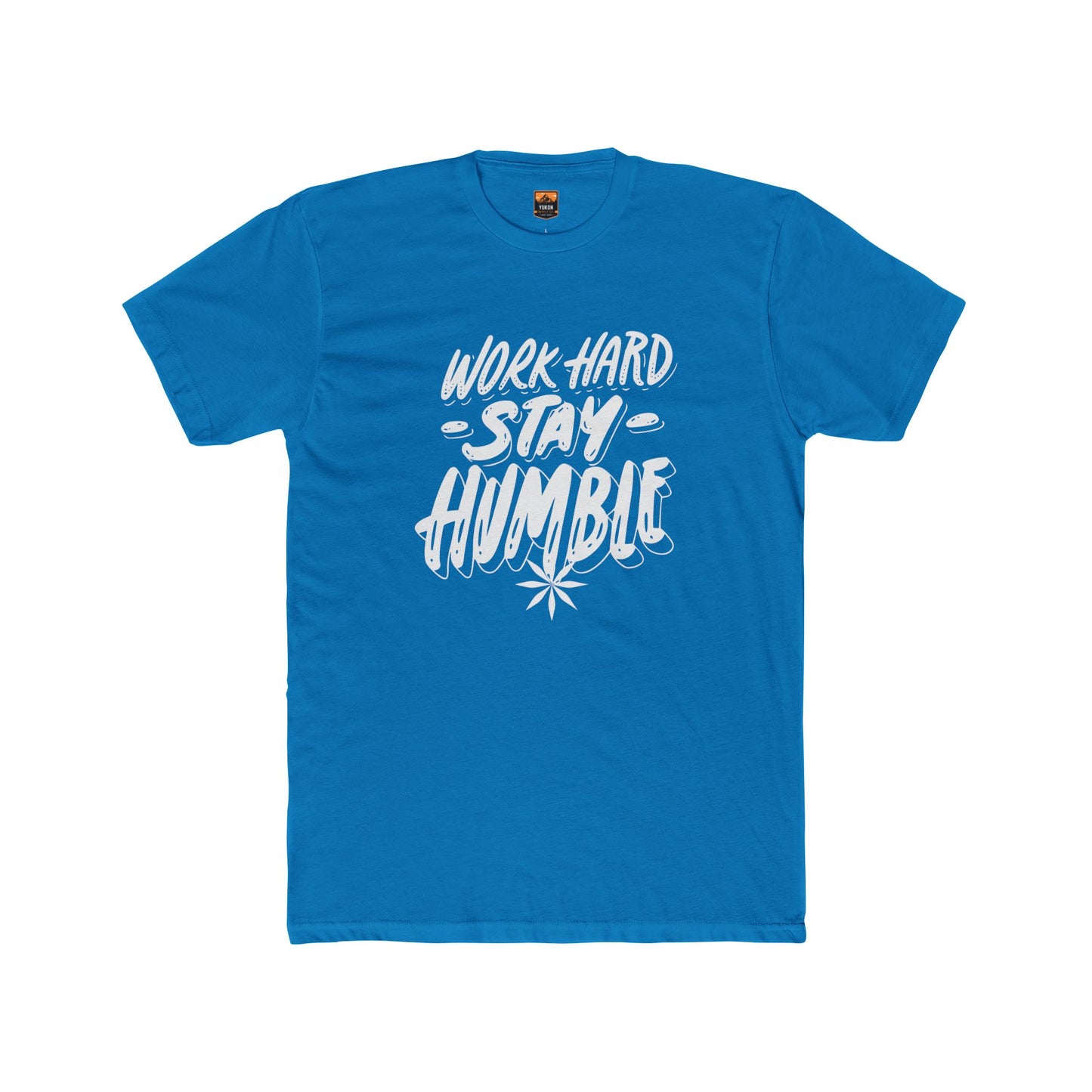Work Hard Stay Humble - Men's Cotton Crew Tee