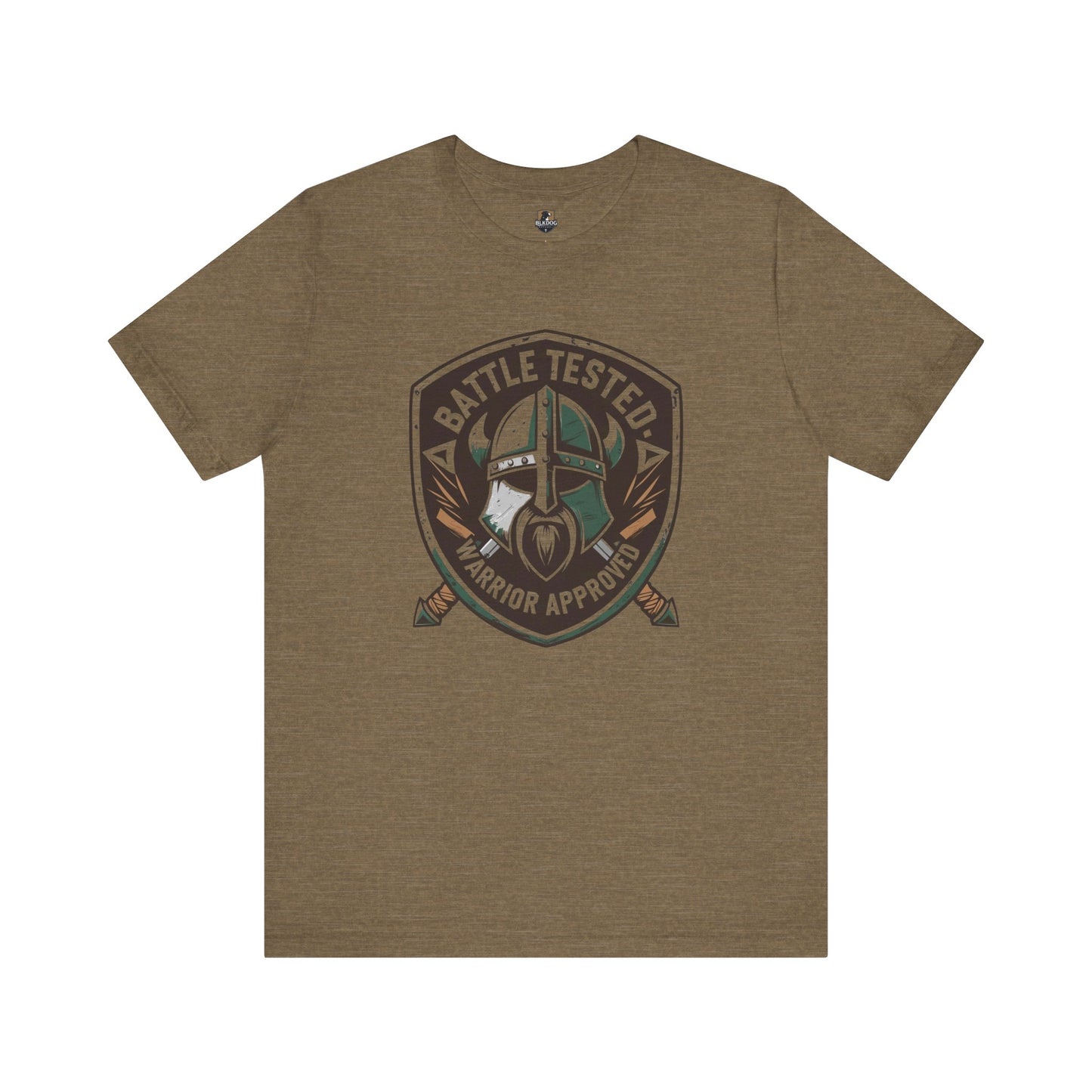 Battle Tested Warrior Apparel Unisex Tee, Motivational T-Shirt, Gift for Warriors, Strength and Resilience Shirt, Gifts for Men and Women
