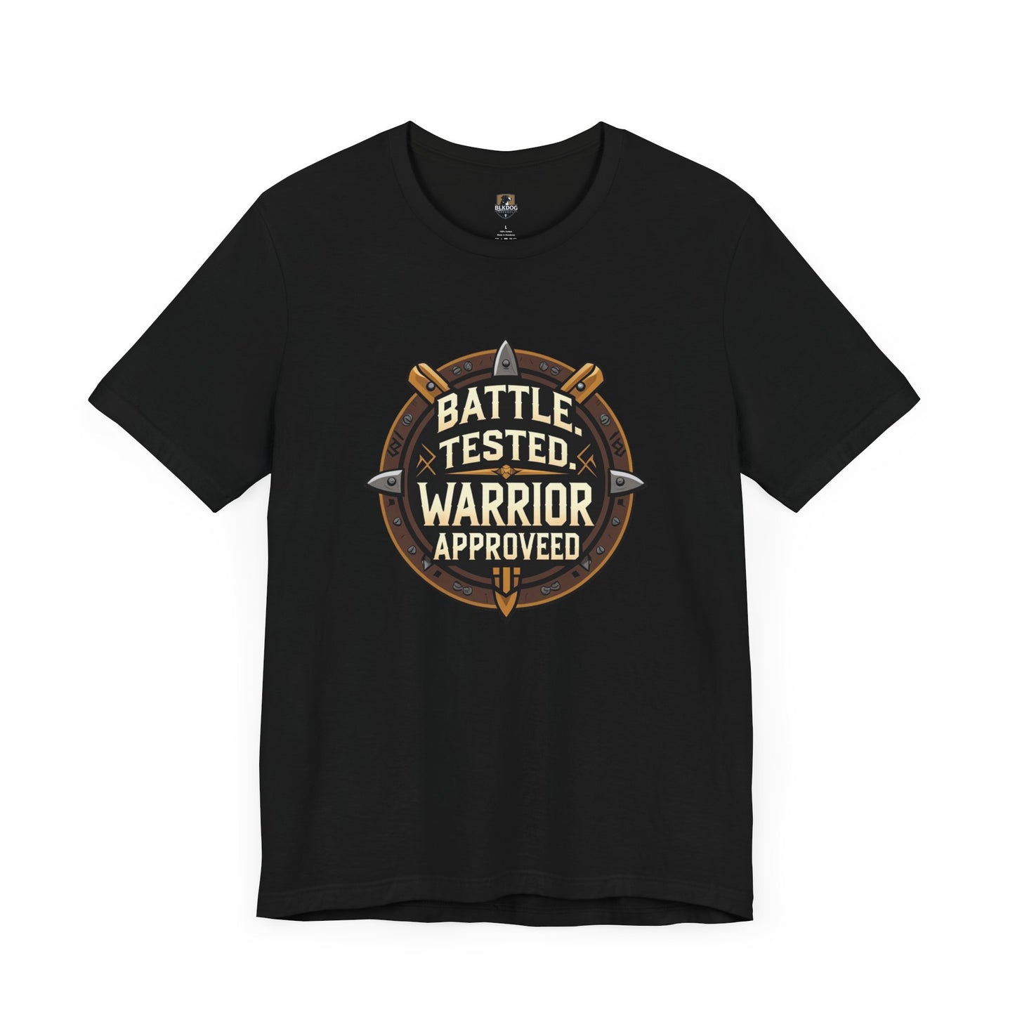 Battle Tested Warrior Approved Tee, Unisex T-Shirt, Gift for Warriors, Motivational Shirt, Fitness Apparel, Casual Wear