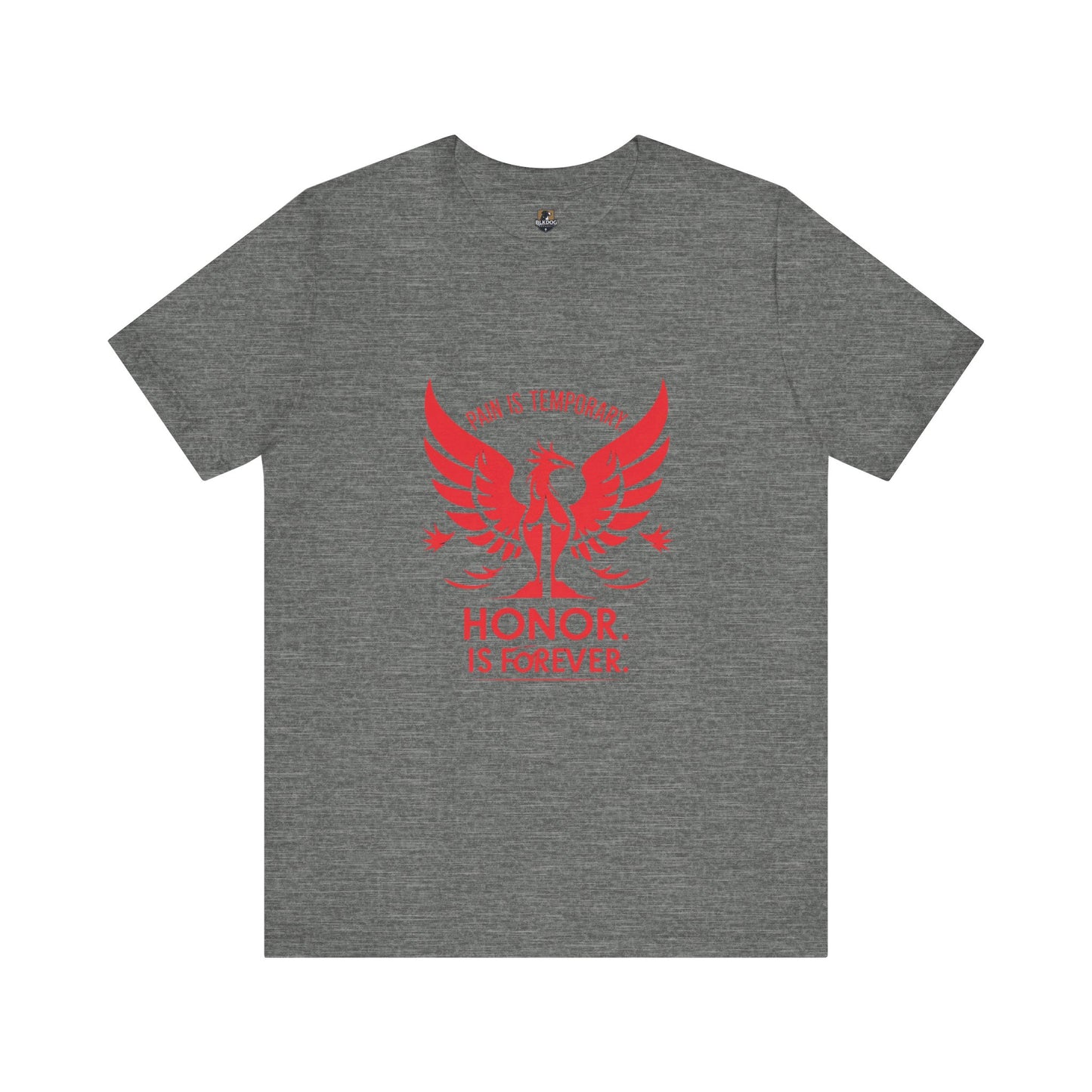 Honor is Never Forgotten Short Sleeve Tee, Unisex Casual Tee, Memorial Shirt, Gift for Veteran, Everyday Wear, Tribute Apparel