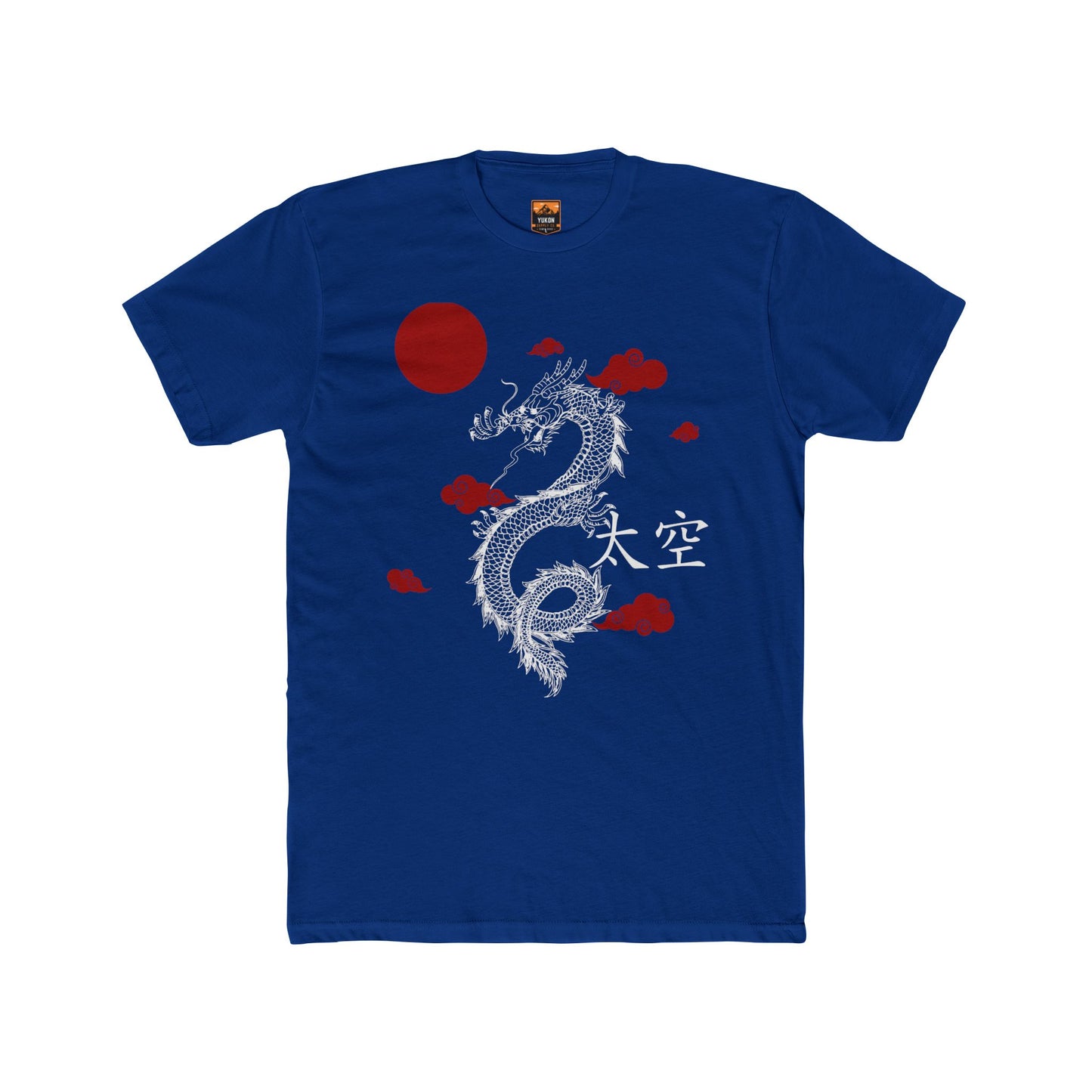 Japanese Dragon - Men's Cotton Crew Tee