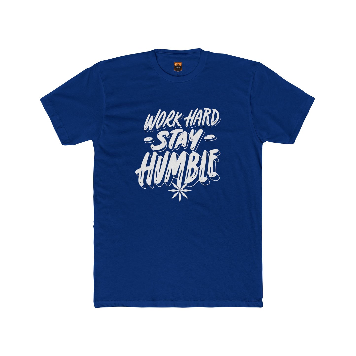 Work Hard Stay Humble - Men's Cotton Crew Tee