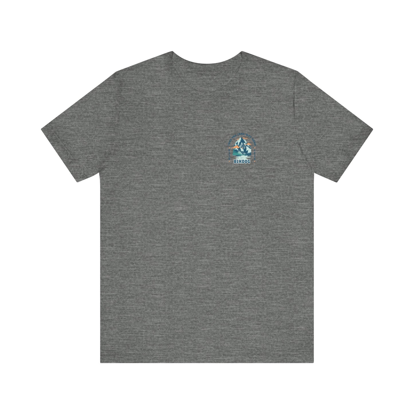 Take the Long Way Home - Enjoy the Moment - Unisex Jersey Short Sleeve Tee