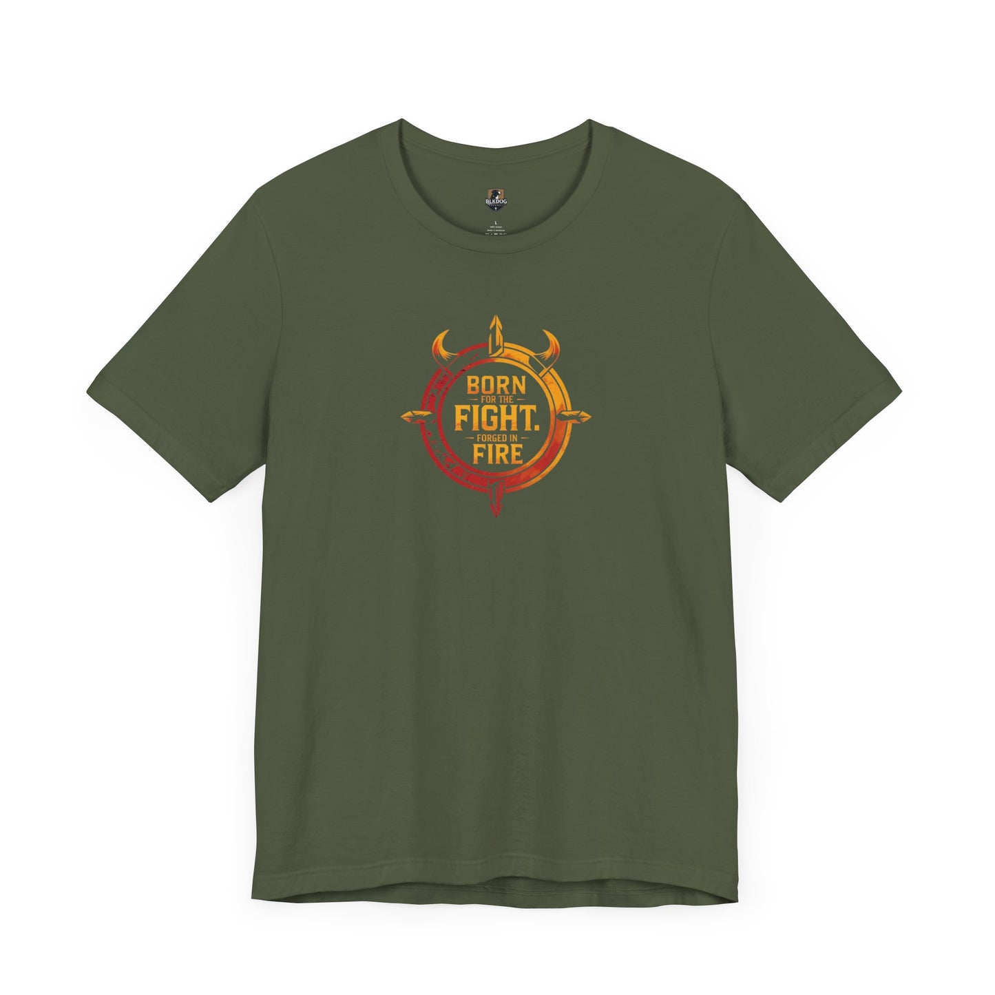 Born to Fight Fire Tee, Unisex Short Sleeve Shirt for Firefighters, Bold Graphic Tee, Adventure Apparel, Gift for Heroes