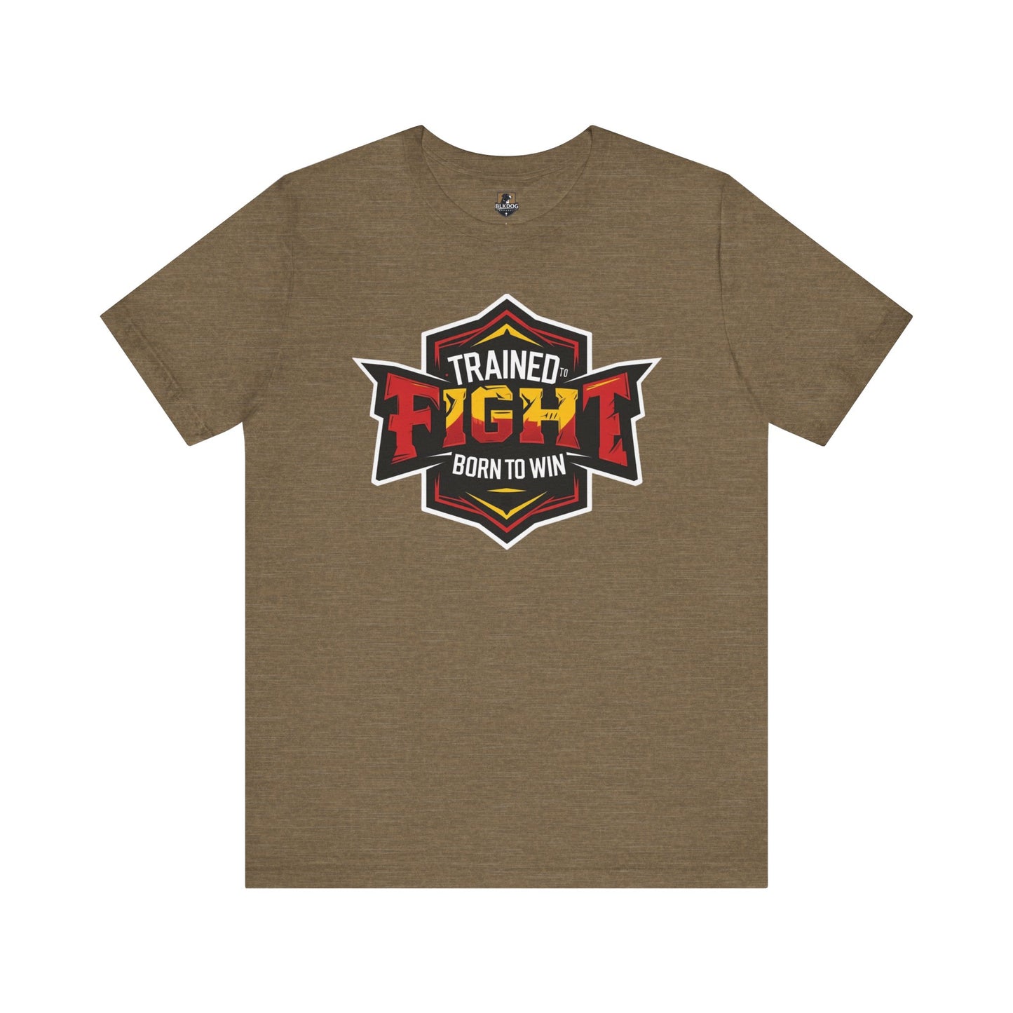 Trained to Fight...Born to Win Unisex Jersey Tee, Fitness Gift, Athletic Apparel, Training Top, Sportswear